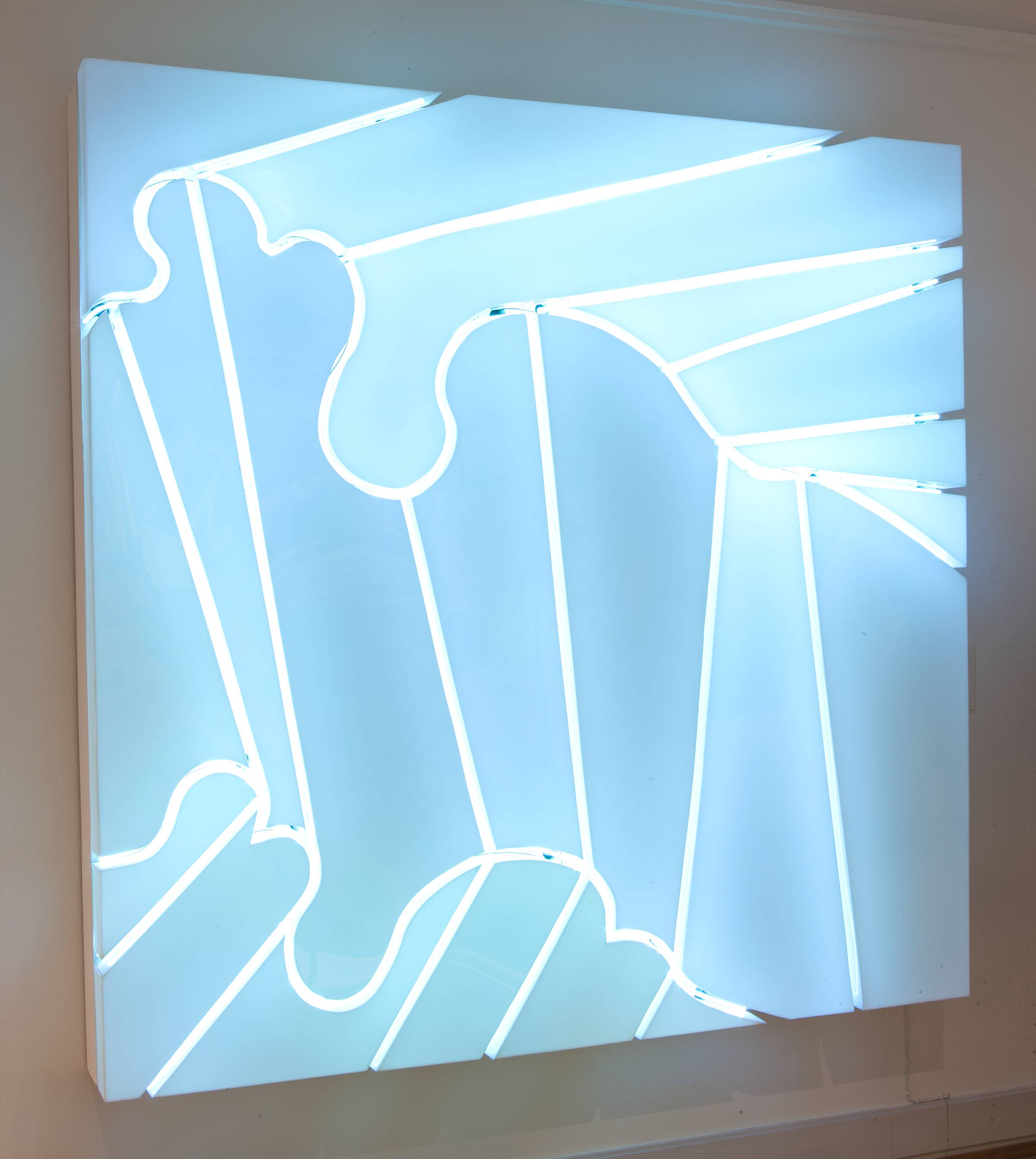 Neonrelief II. Komposition, Kirsten Lockenwitz, 1969-1970