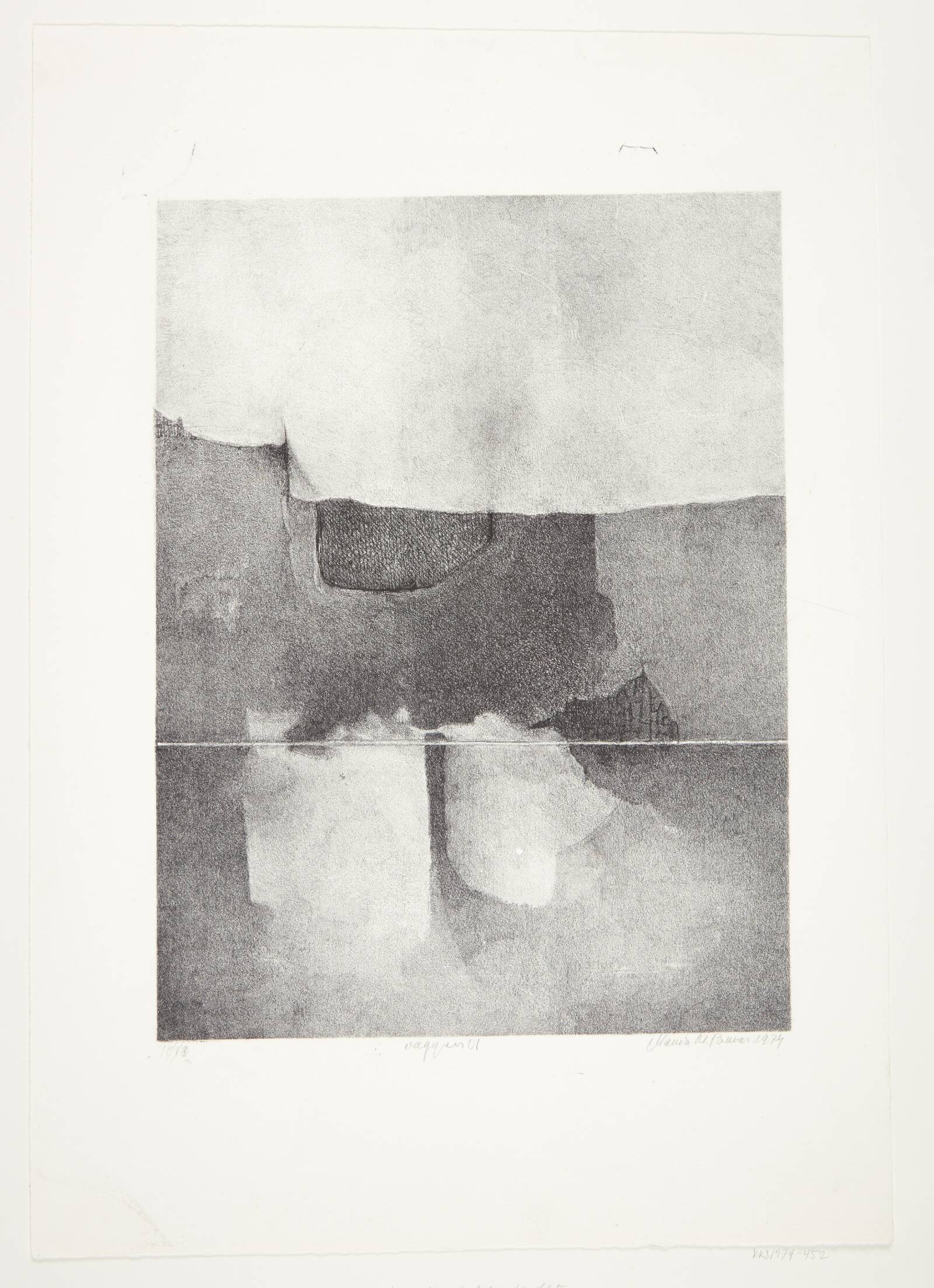 "Væggen VI", Maria Malgorzata Buras, 1974