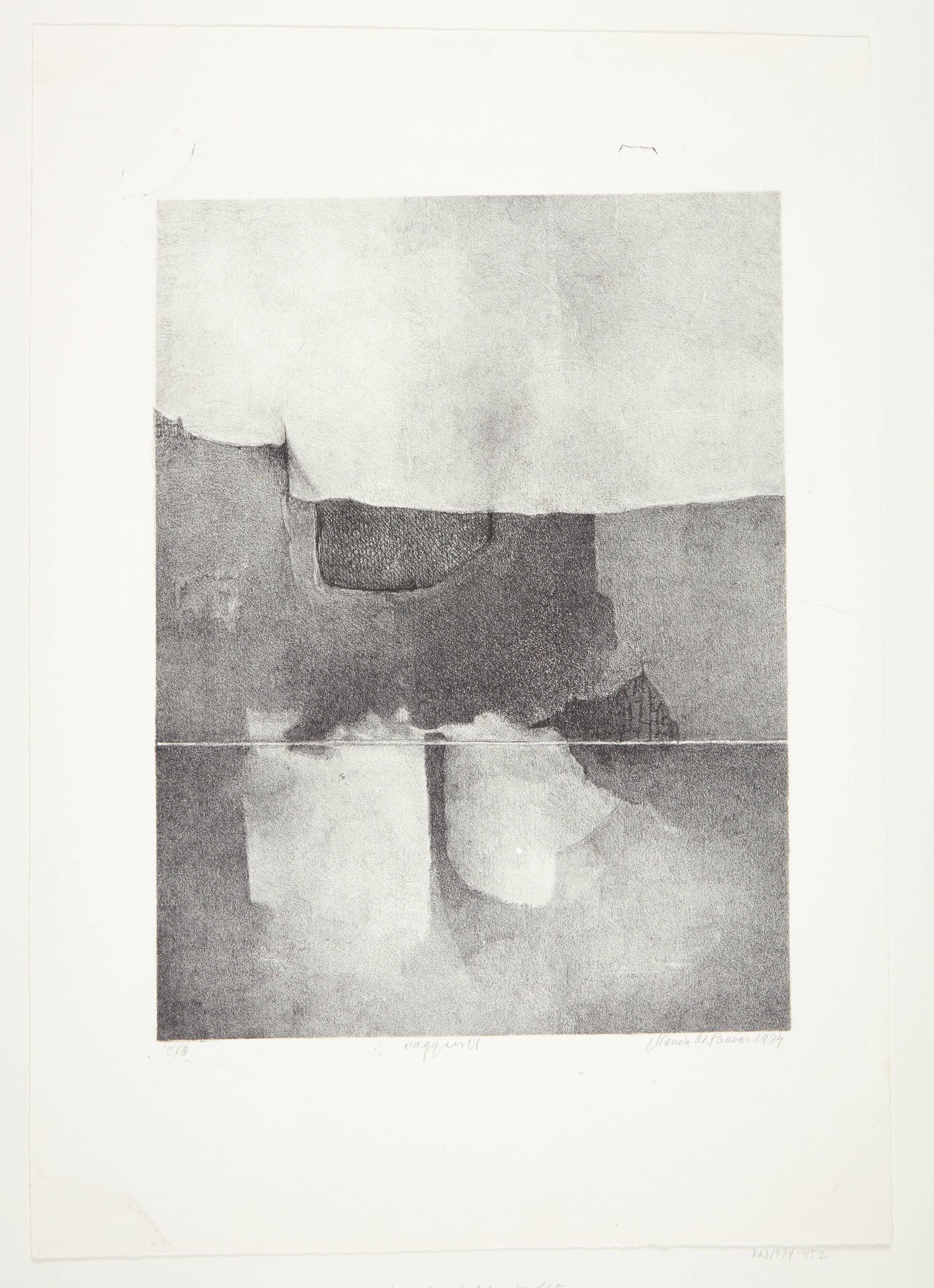 "Væggen VI", Maria Malgorzata Buras, 1974