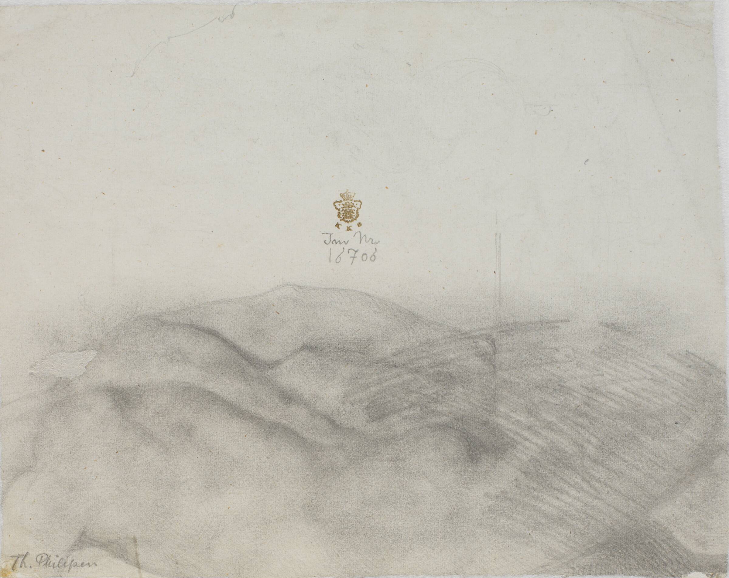 Mandlig nøgenmodel set skråt bagfra, Theodor Philipsen, 1890
