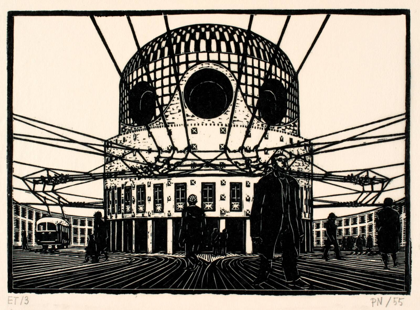 Varsel, Palle Nielsen, 1955