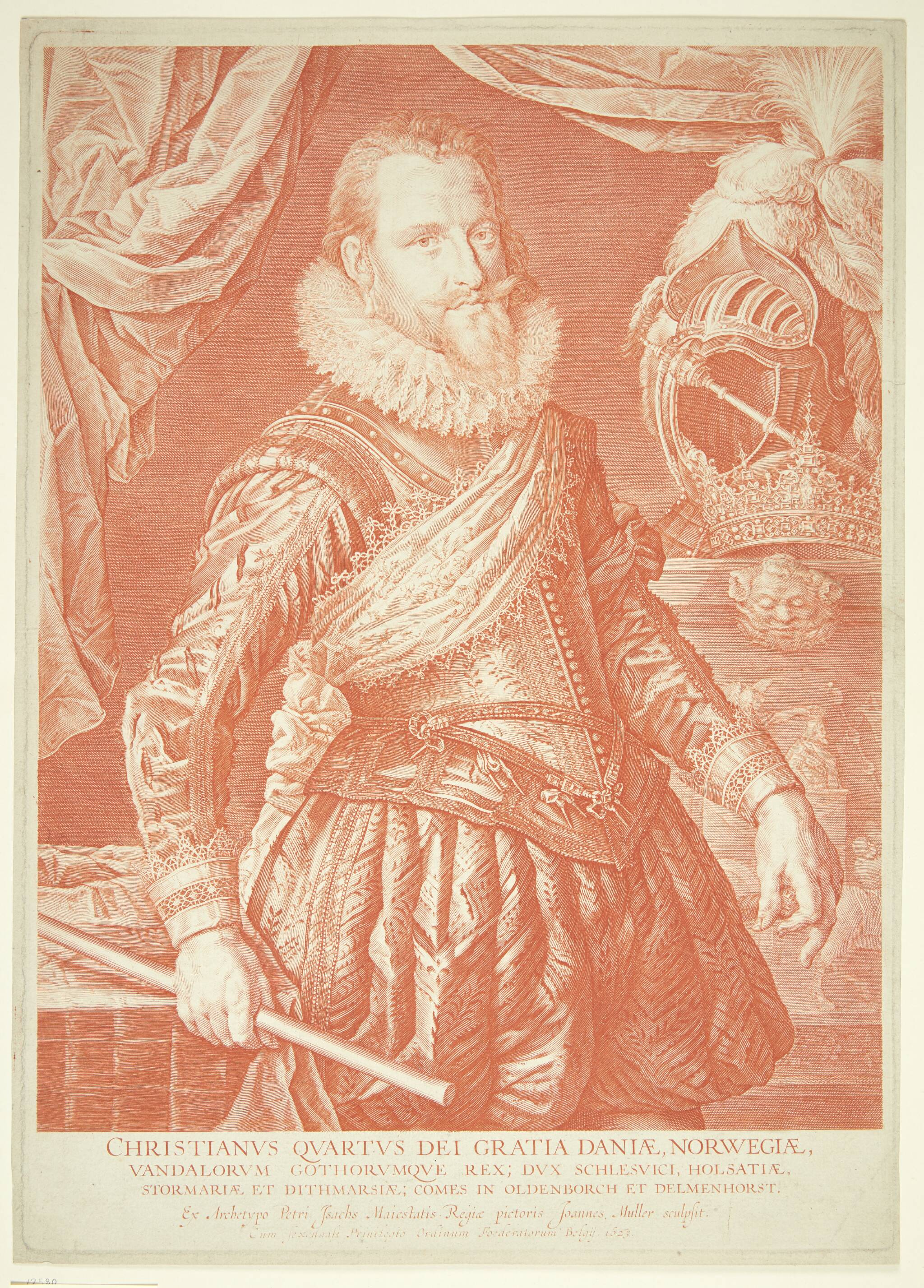Portræt af Christian IV