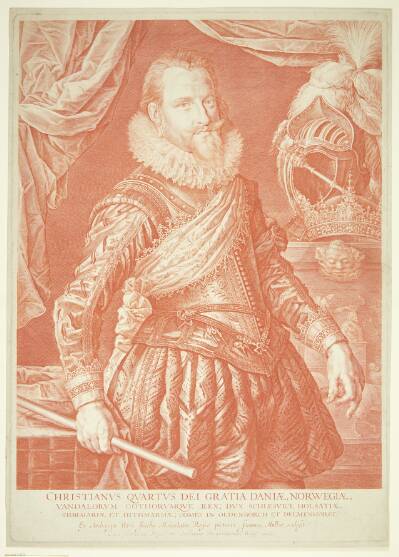 Portræt af Christian IV