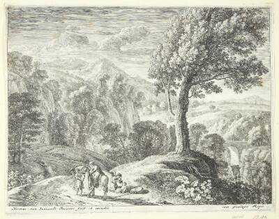 Josef hjælper Maria ned fra æslet