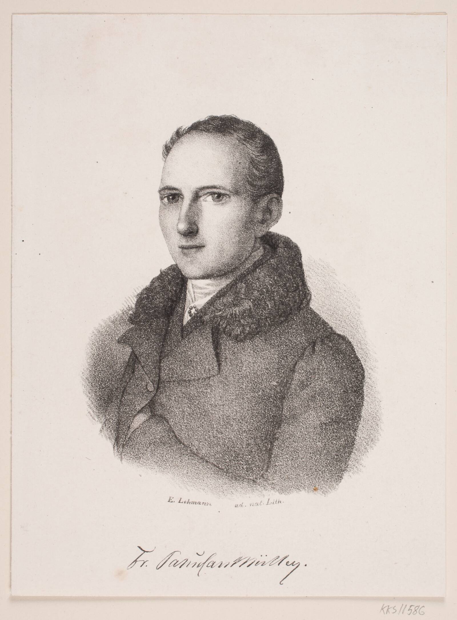 Frederik Paludan-Müller, Edvard Lehmann, 1815-1892