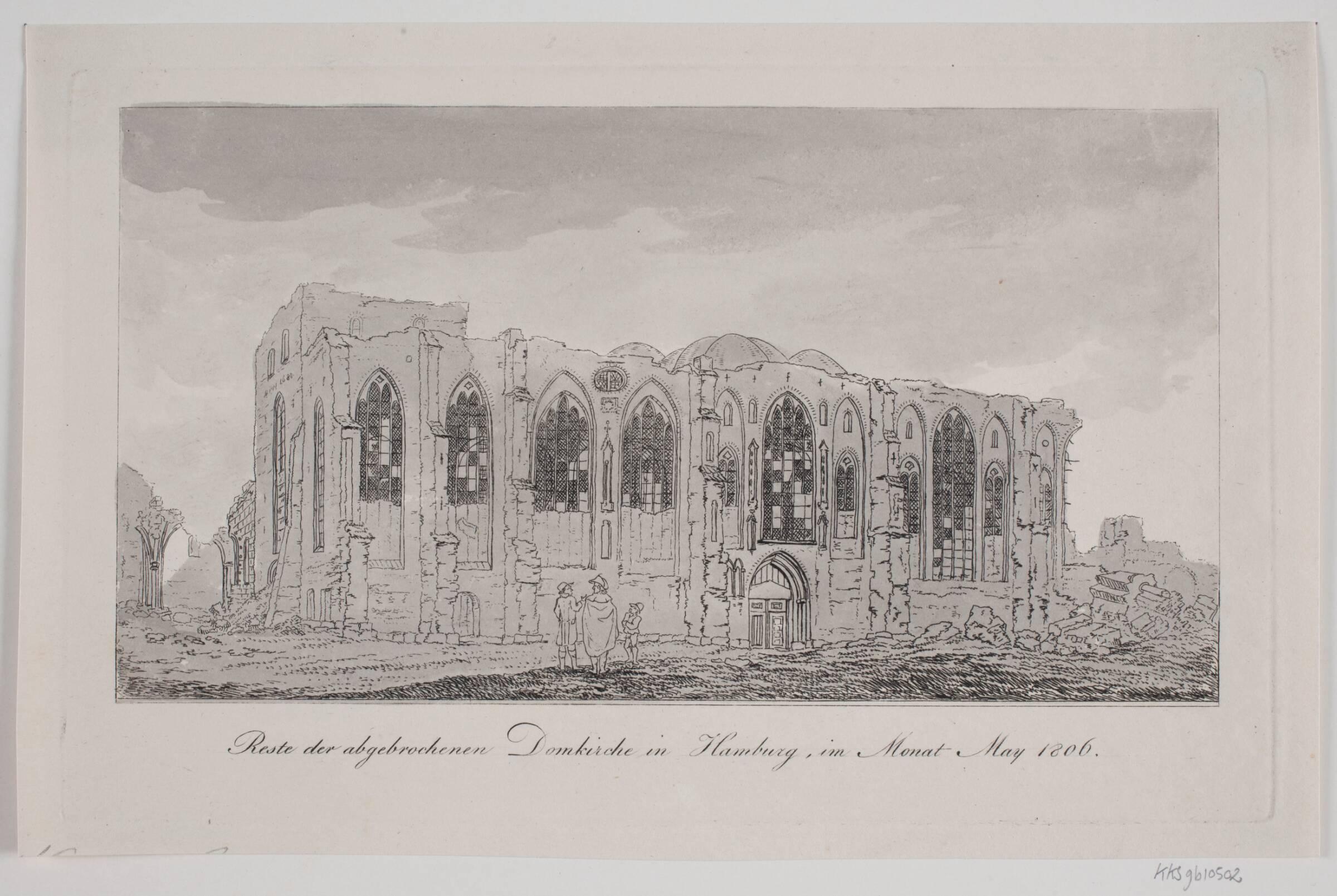 Domkirken i Hamburg i Maj 1806, Jes Bundsen, 1806
