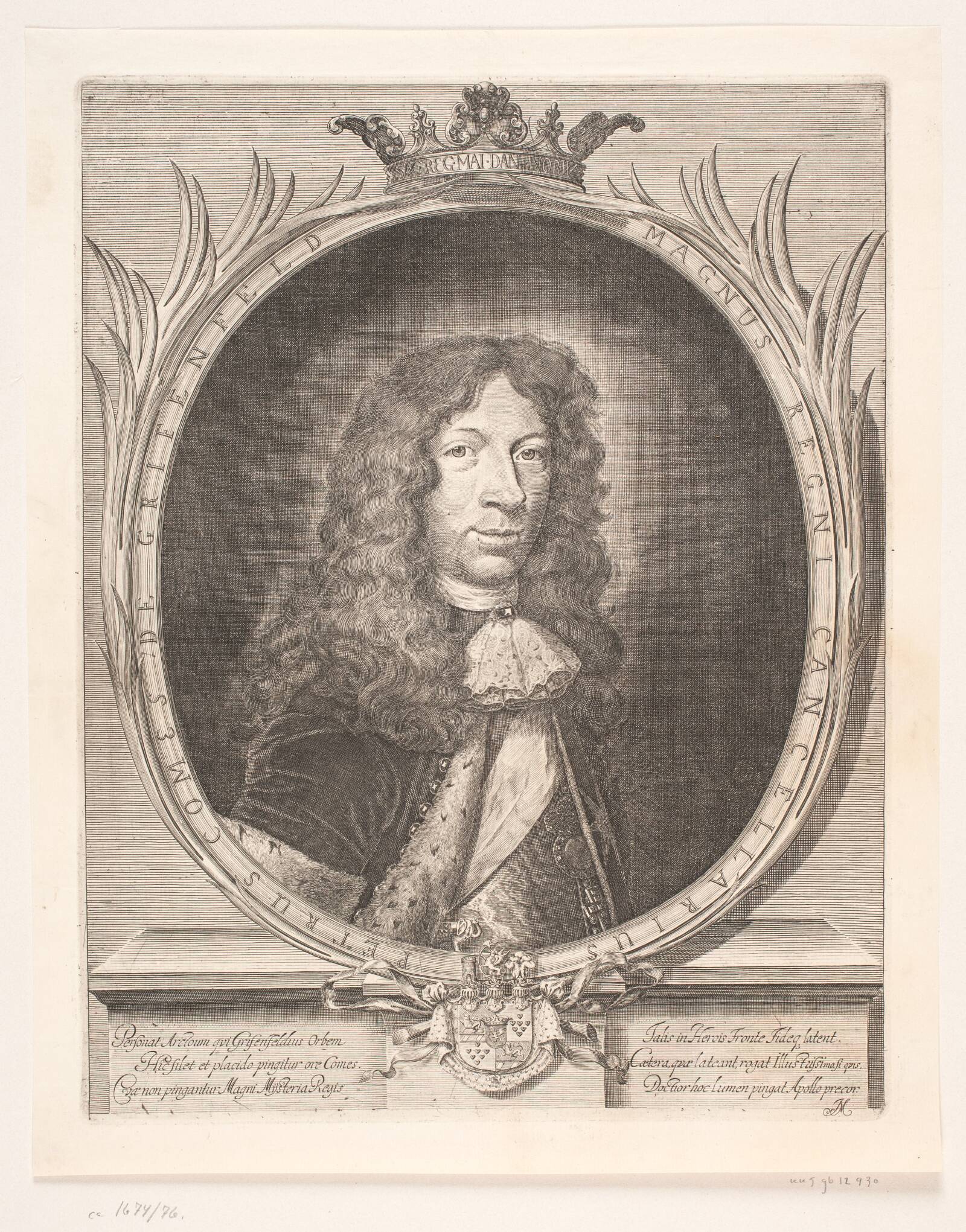 Griffenfeld som Rigskansler, Ubekendt, 1673-1676