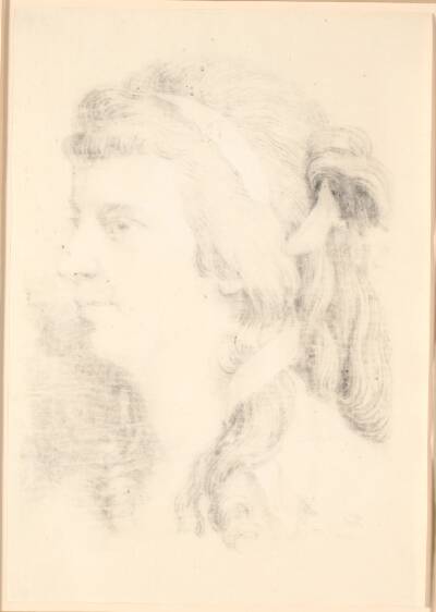 Portræt af Henriette Frederikke Moe