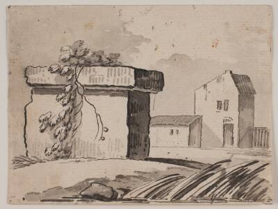Ruin og hus