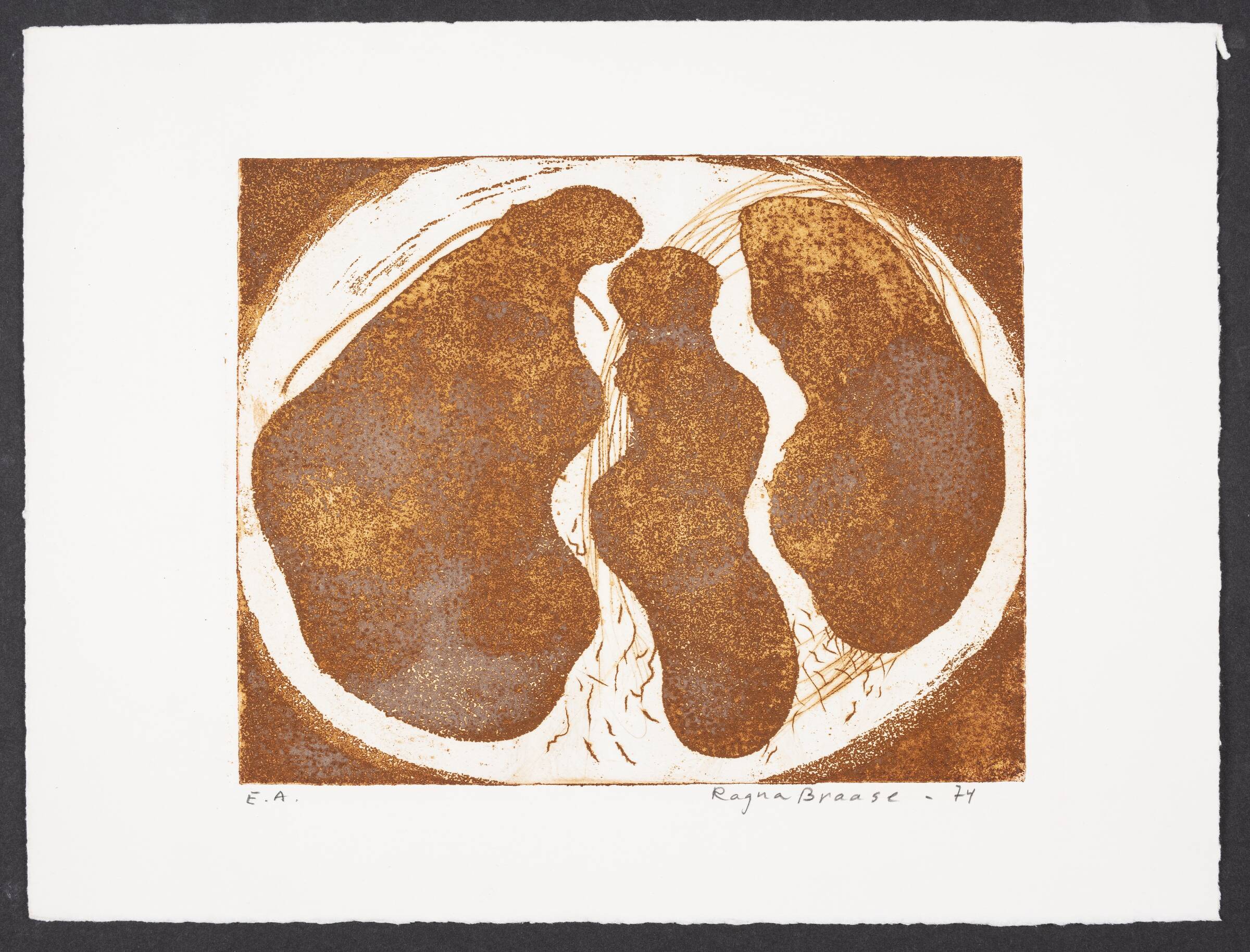 Uden titel, Ragna Braase, 1974