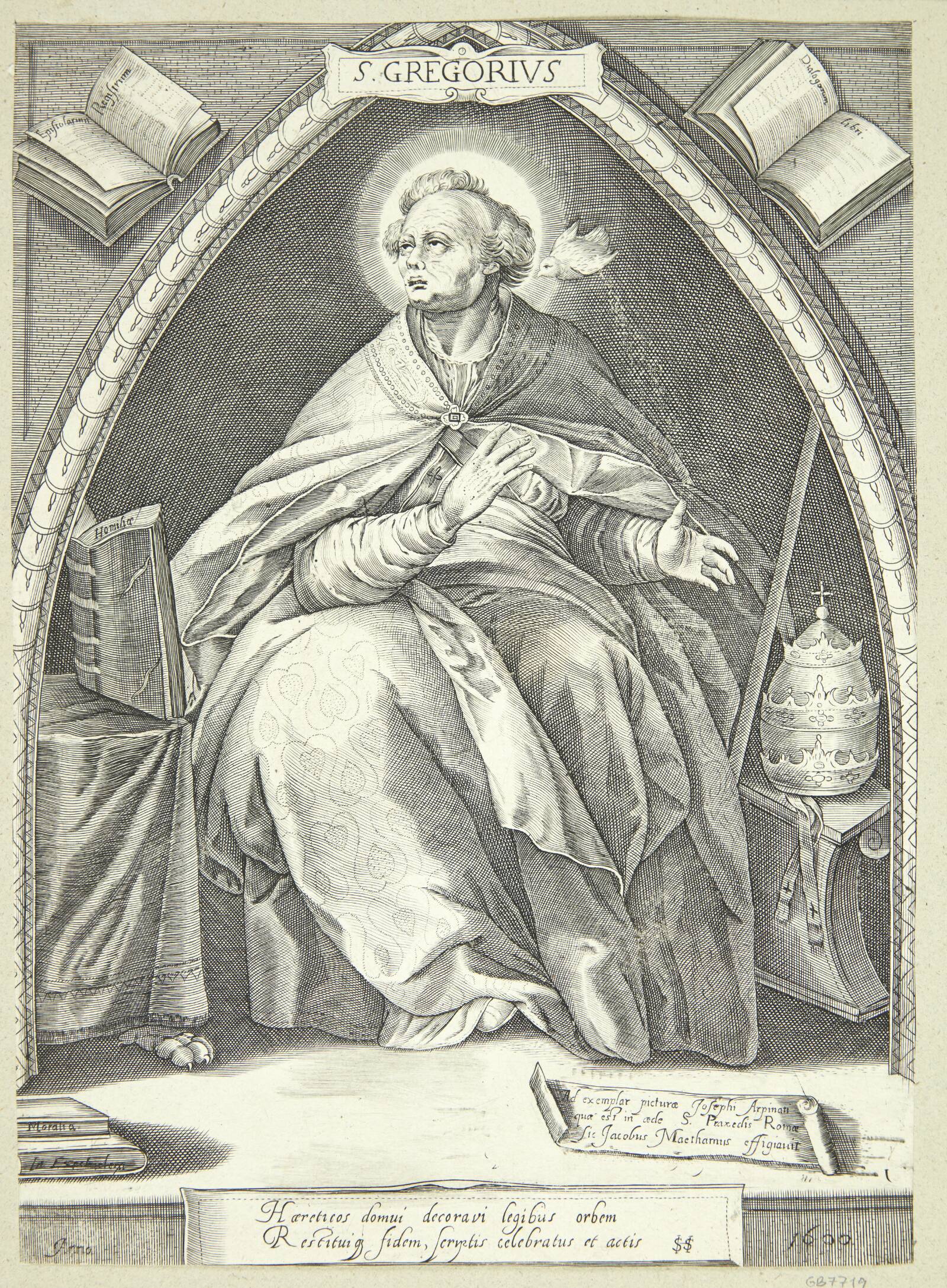Kirkefædrene, Jacob Matham, 1571-1631