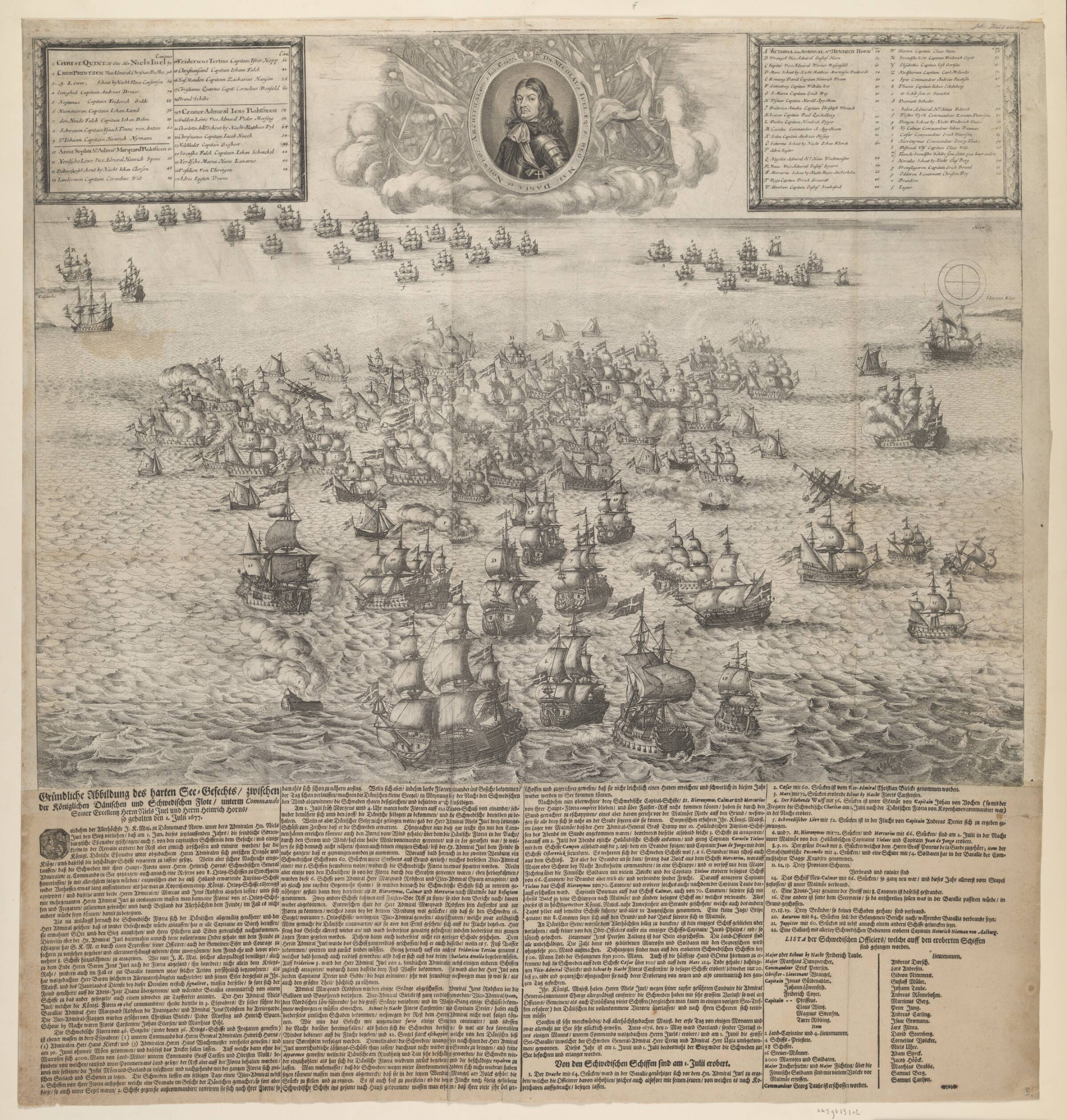 Slaget ved Køgebugt i juli 1677, Johann Husman, 1677-1679