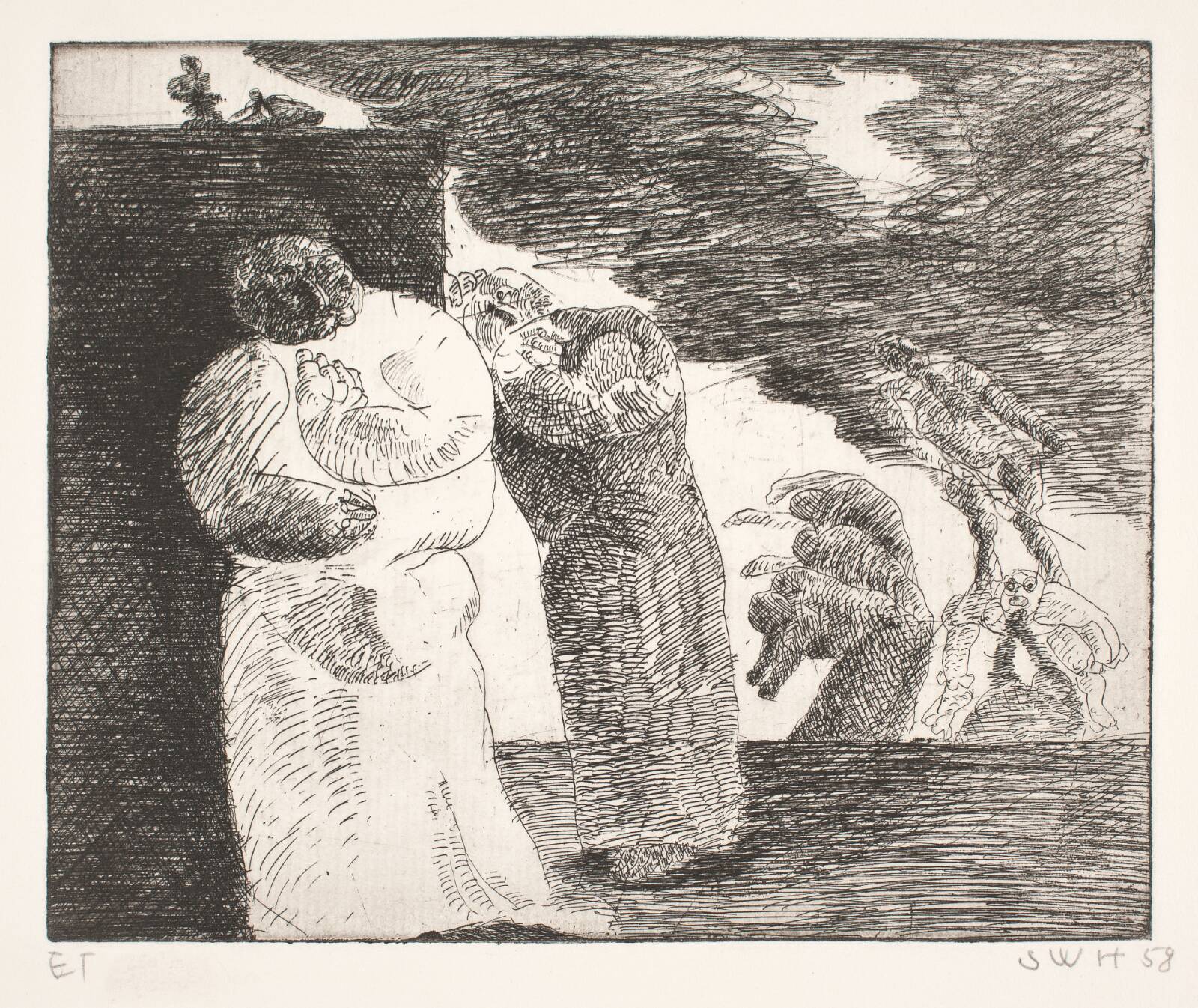 "Skyen", Svend Wiig Hansen, 1958