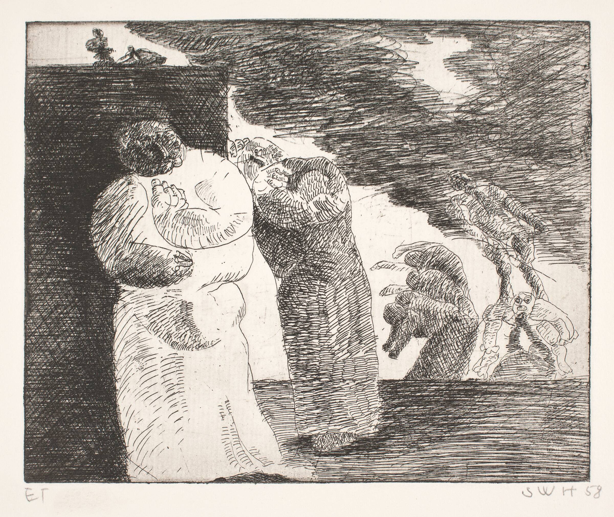 "Skyen", Svend Wiig Hansen, 1958