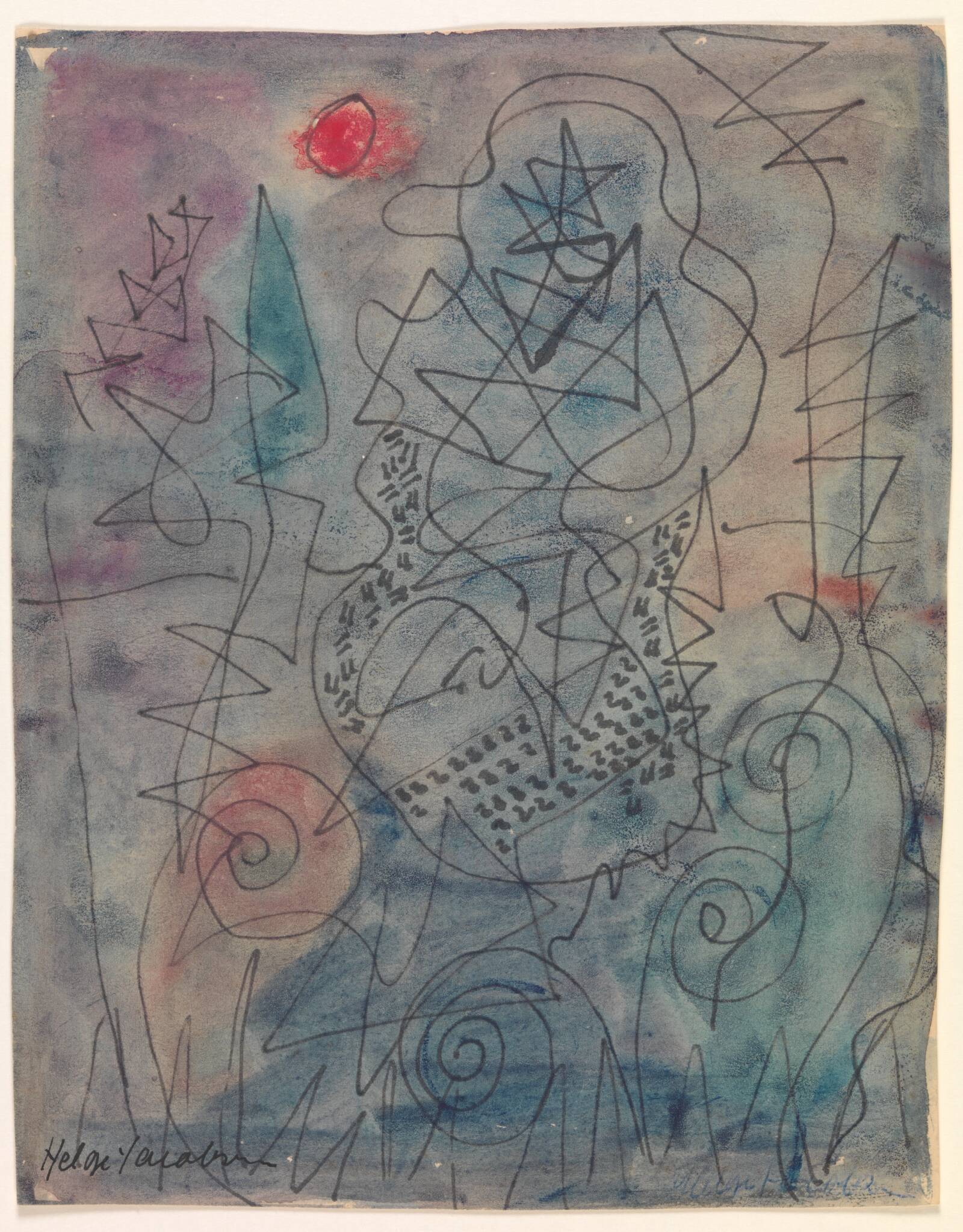 Uden titel, Helge Jacobsen, 1916-1987