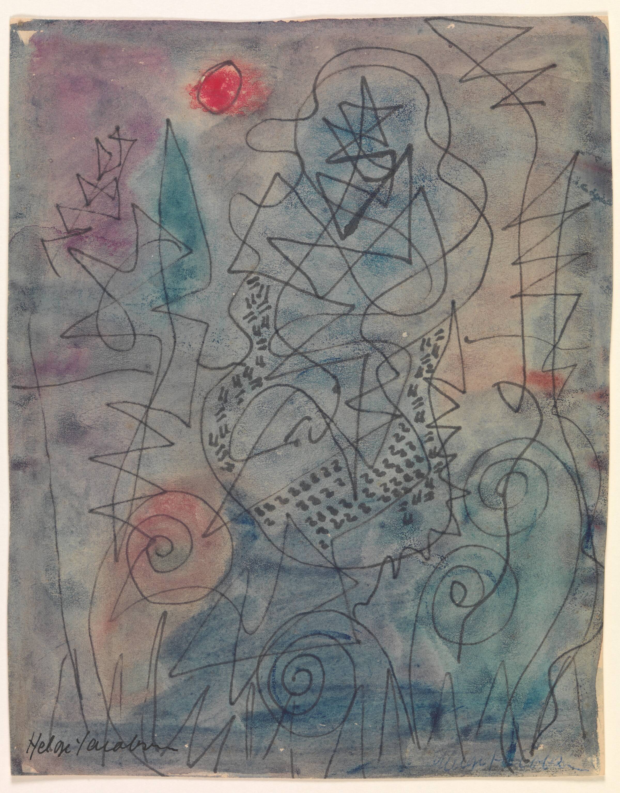 Uden titel, Helge Jacobsen, 1916-1987