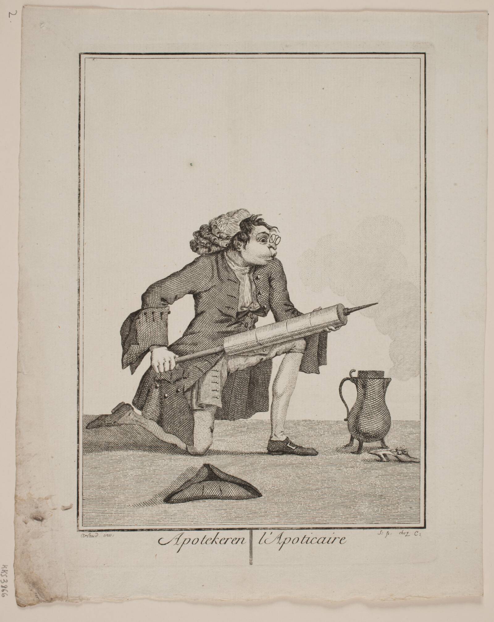 "Apotekeren", Georg Christian Schule, 1778-1780