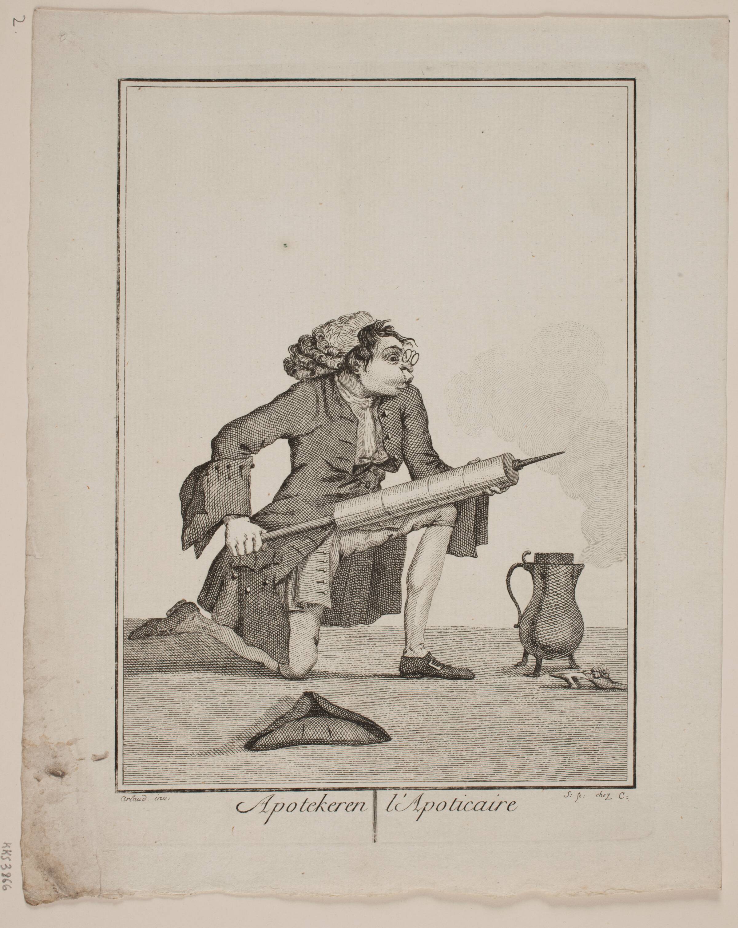 "Apotekeren", Georg Christian Schule, 1778-1780