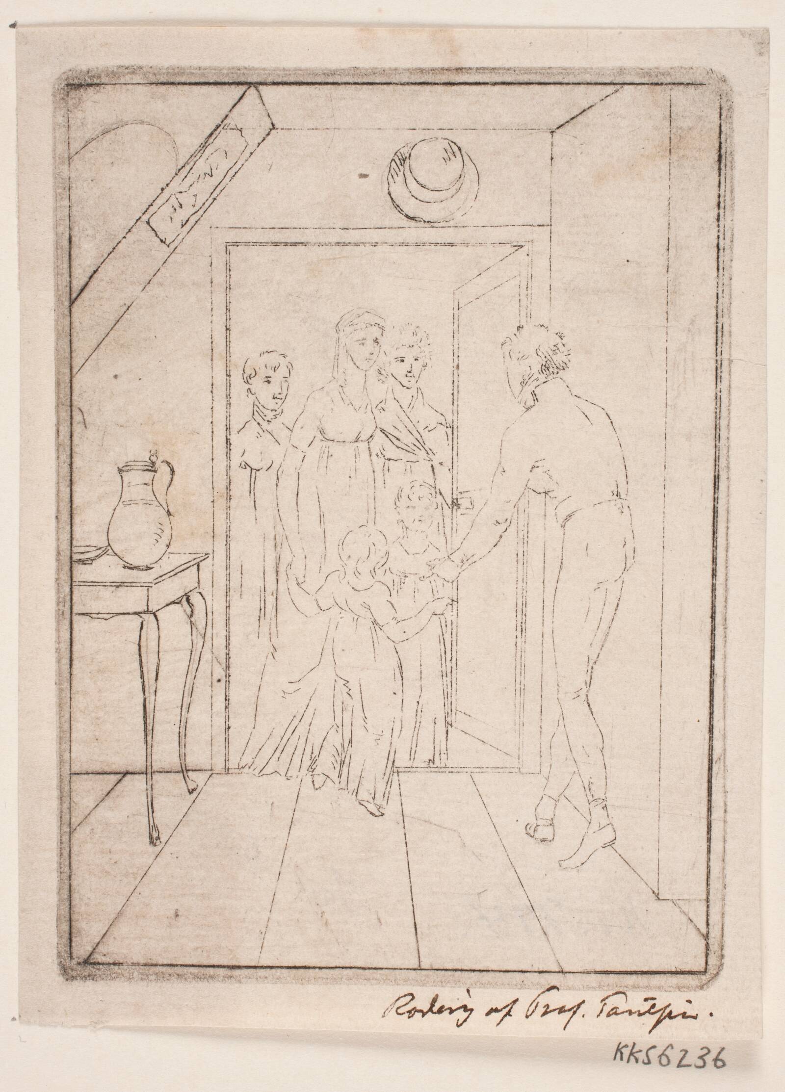 Et besøg, Erik Pauelsen, 1749-1790
