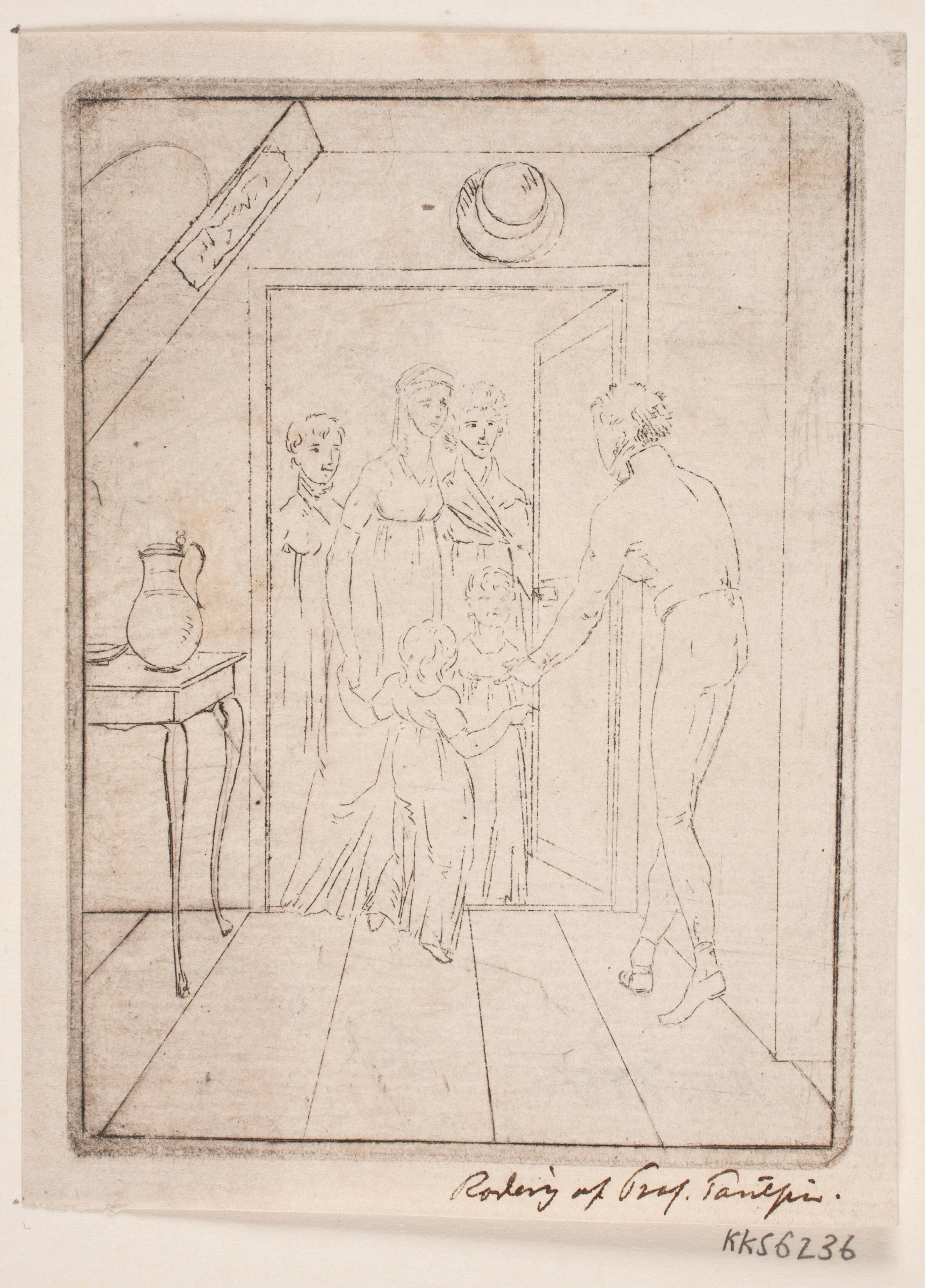 Et besøg, Erik Pauelsen, 1749-1790