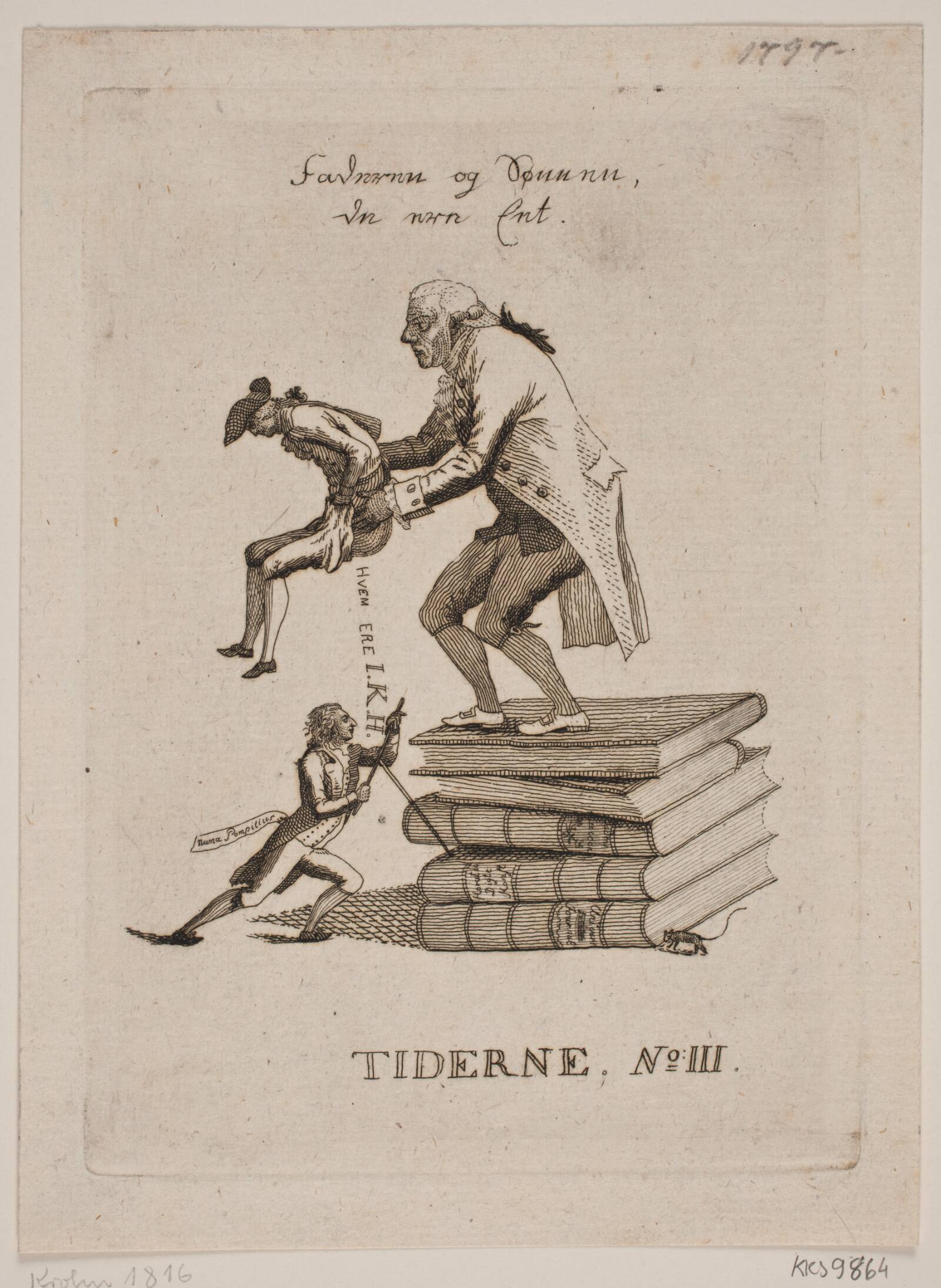 Tiderne no. 3, Gerhard Ludvig Lahde, 1797
