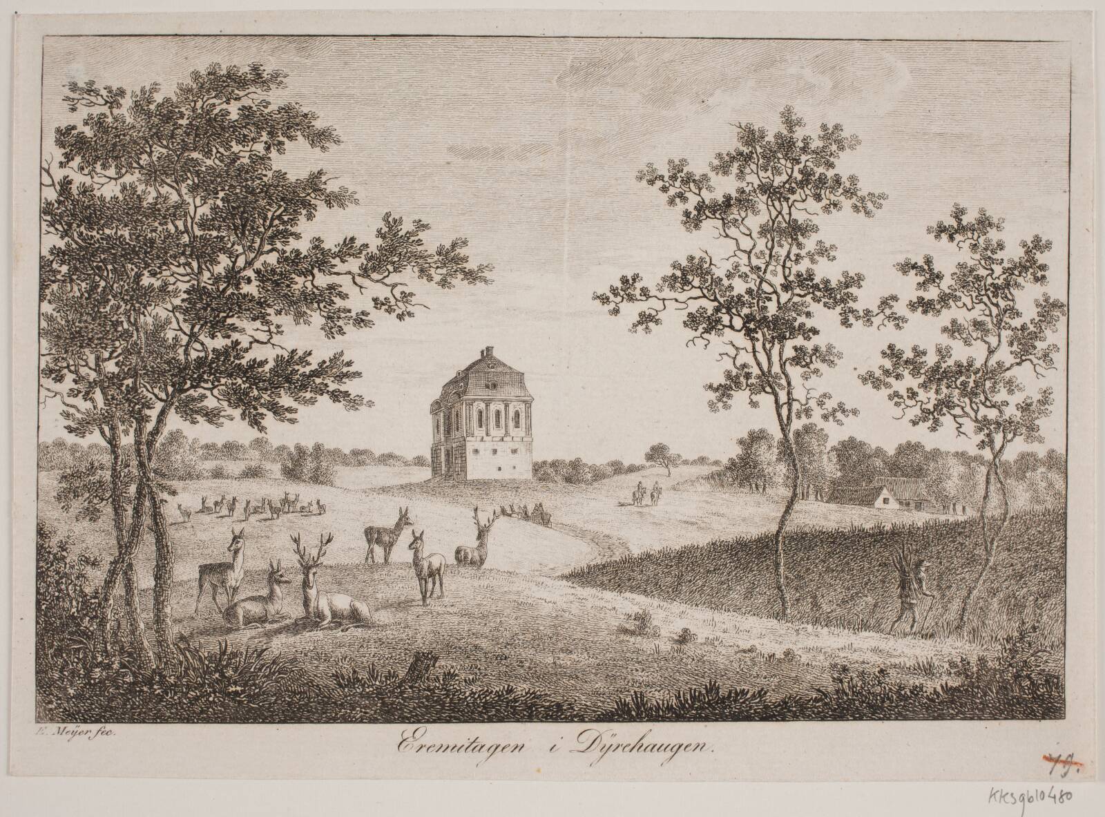 Eremitagen i Dyrehaven, Elias Meyer, 1763-1809