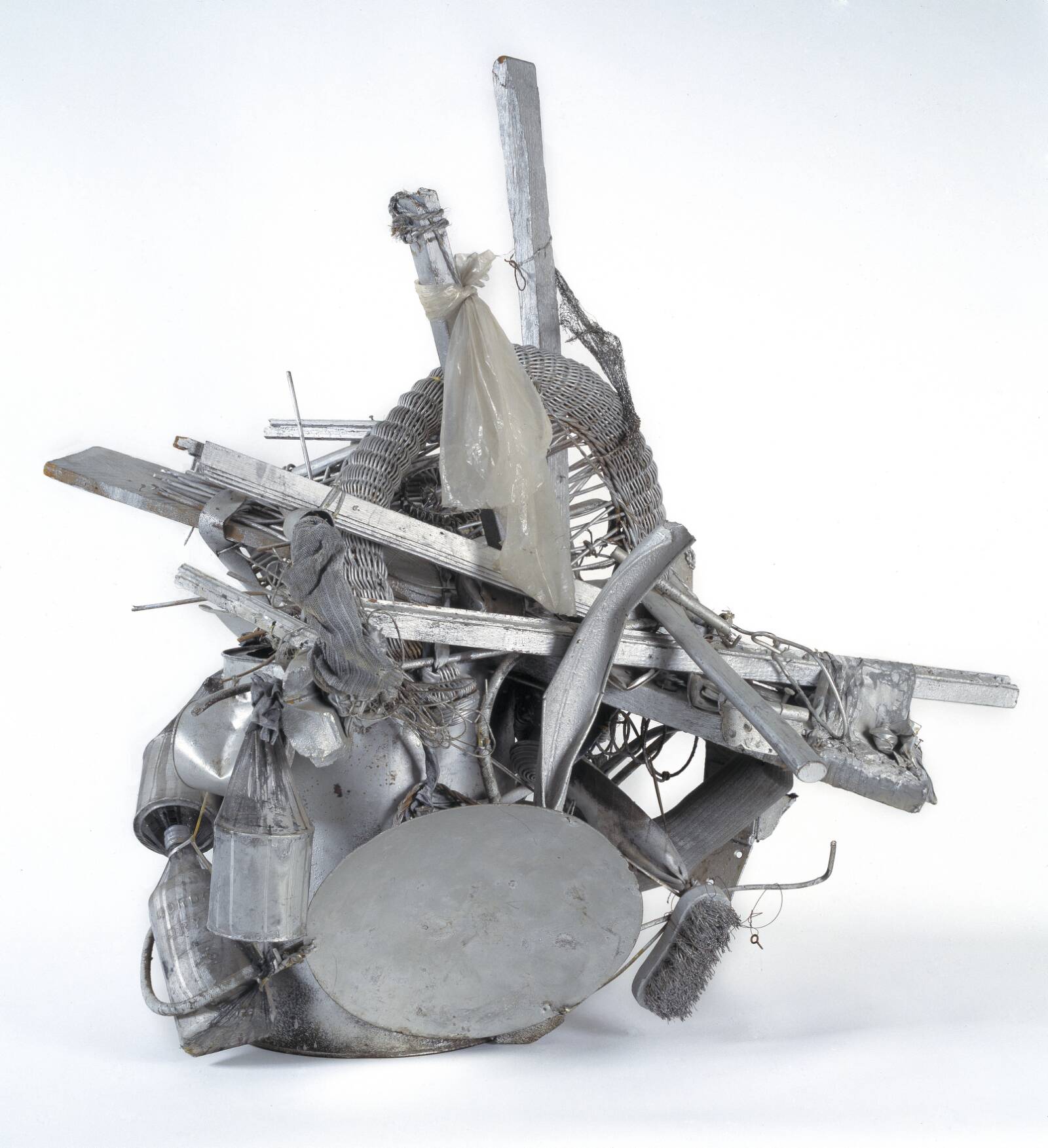Sølvskulptur. Assemblage, Arthur Köpcke, 1961-1962
