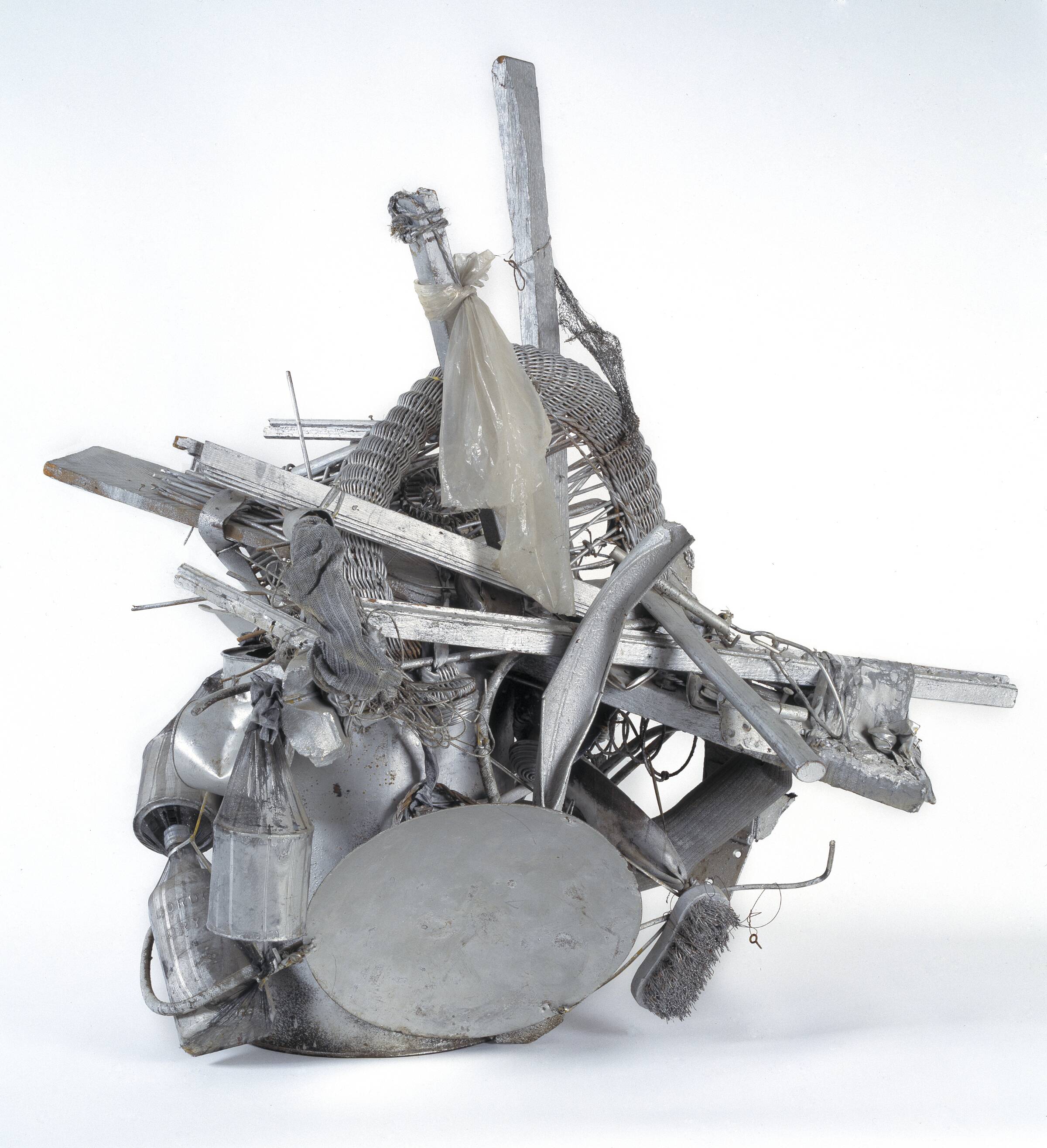 Sølvskulptur. Assemblage, Arthur Köpcke, 1961-1962