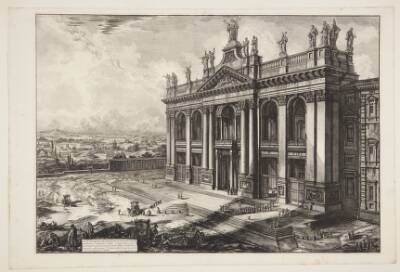 Facaden af S. Giovanni in Laterano