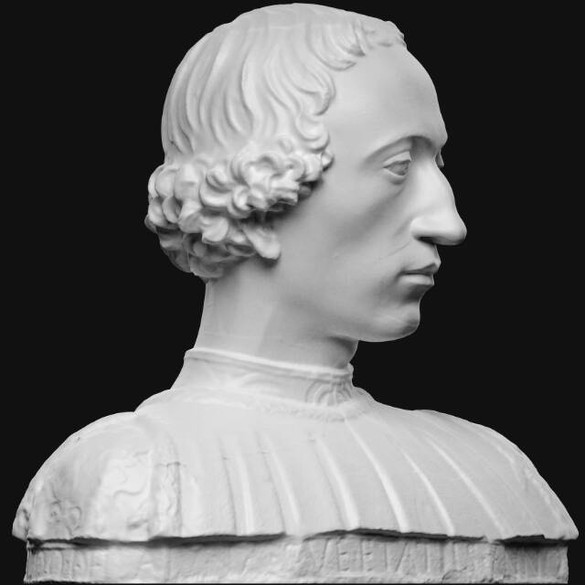 Portrait of Count Rinaldo della Luna 3D model