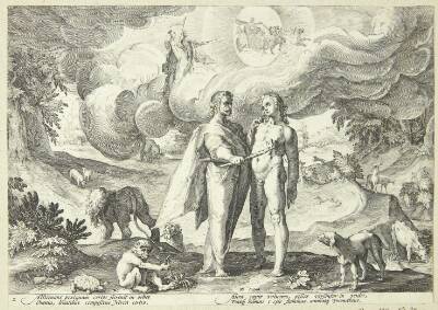 Prometheus skaber mennesket og giver det liv med ild fra himlen