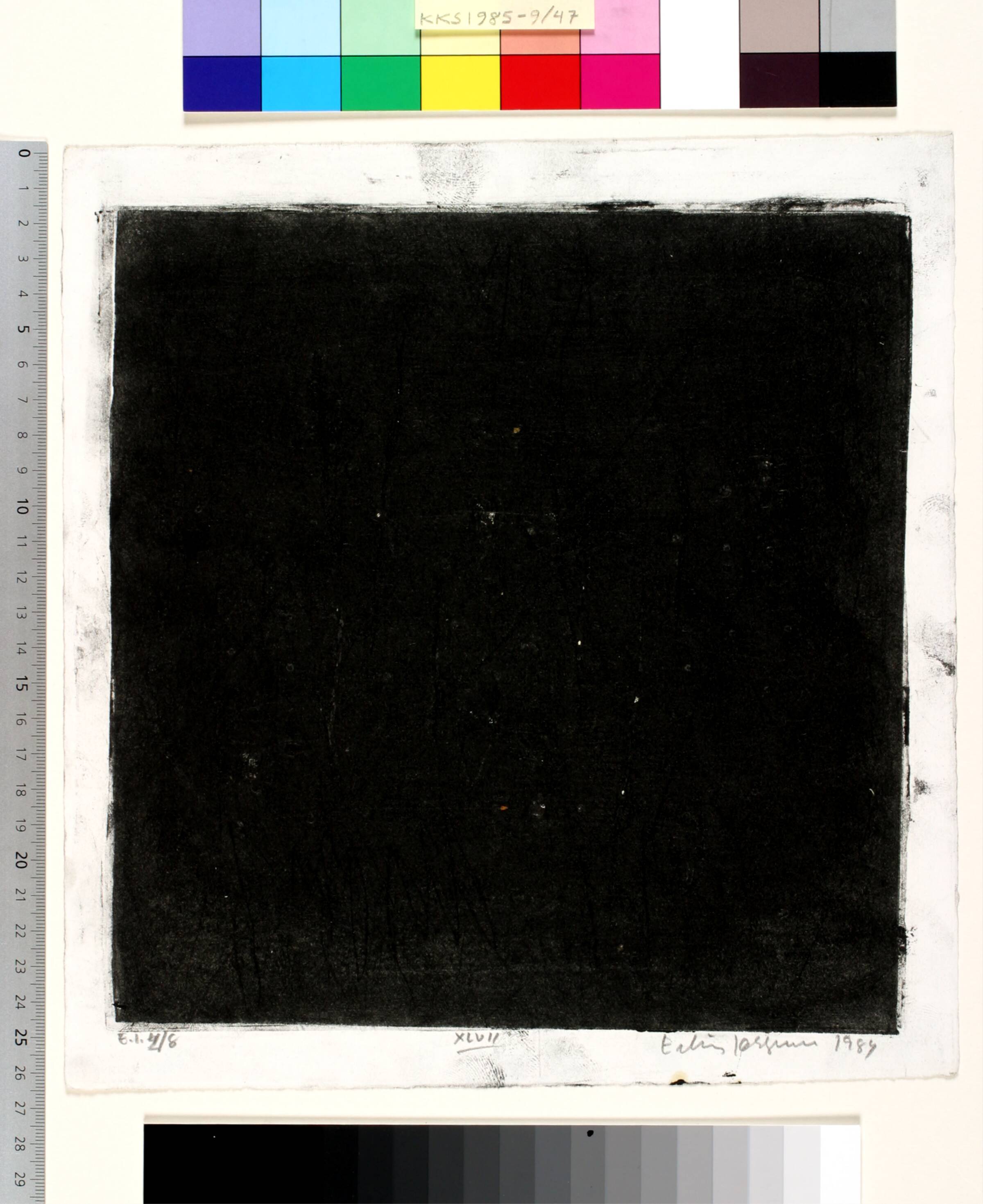 Dagbogsblad XLVII, Erling Jørgensen, 1984