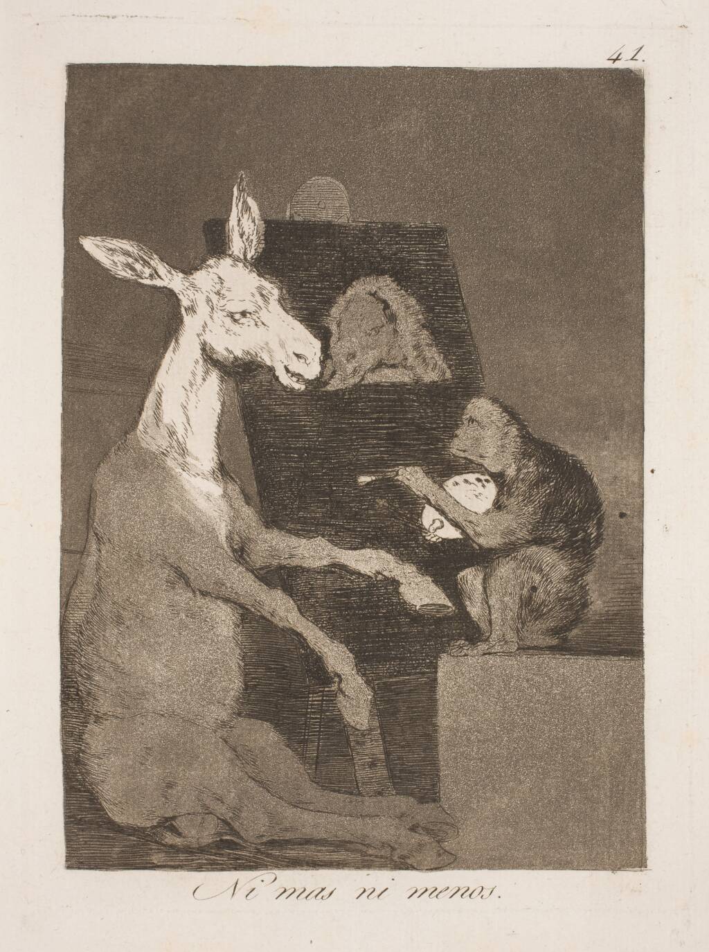 Hverken mere eller mindre, Francisco de Goya, 1797-1798