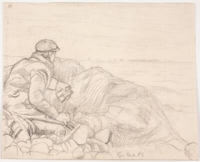 Johannes Larsen gør studier