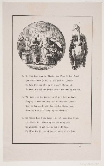 Illustration til Johan Krohn, "Peters jul"