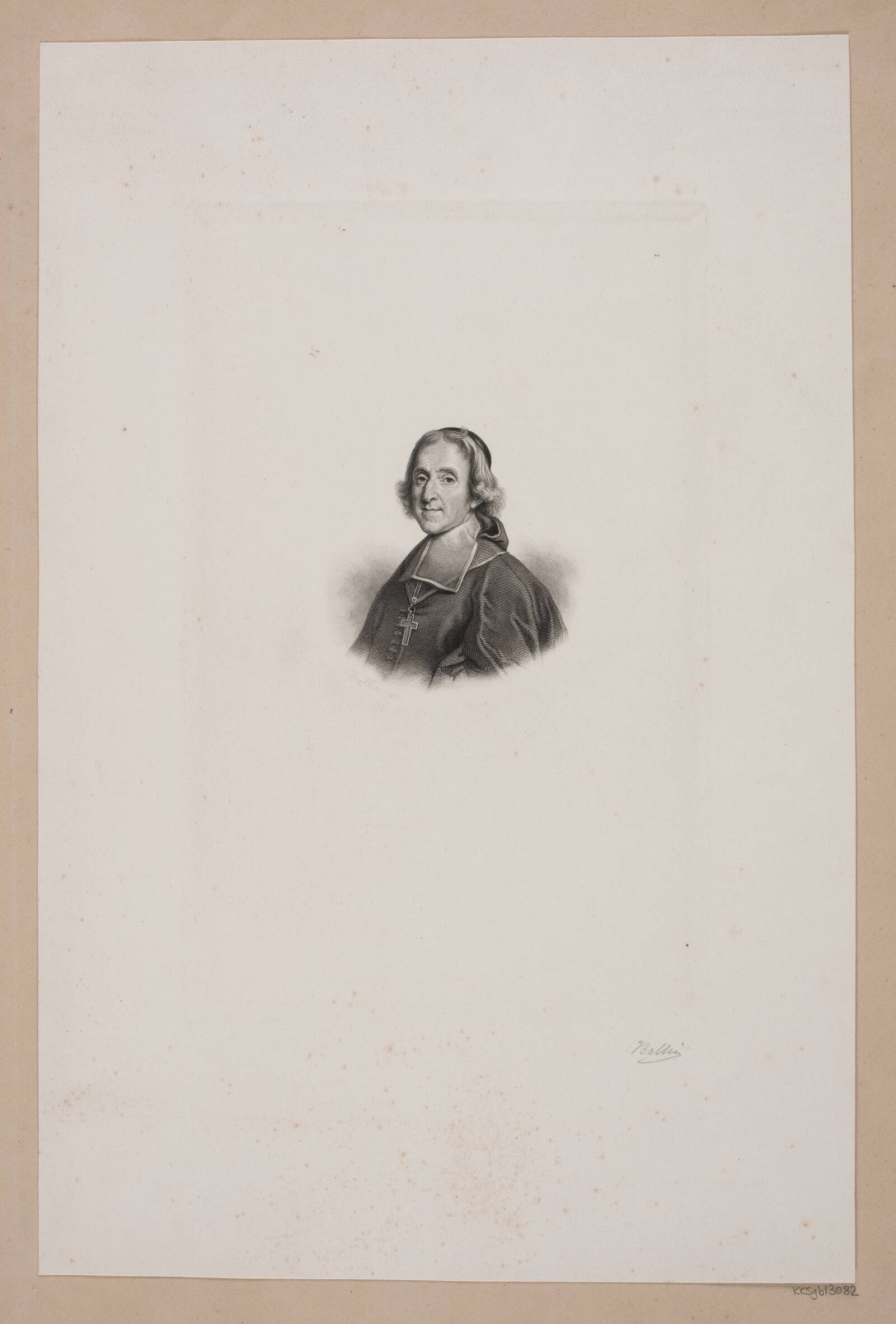 Cardinal Fenelon, Joel Ballin, 1822-1885