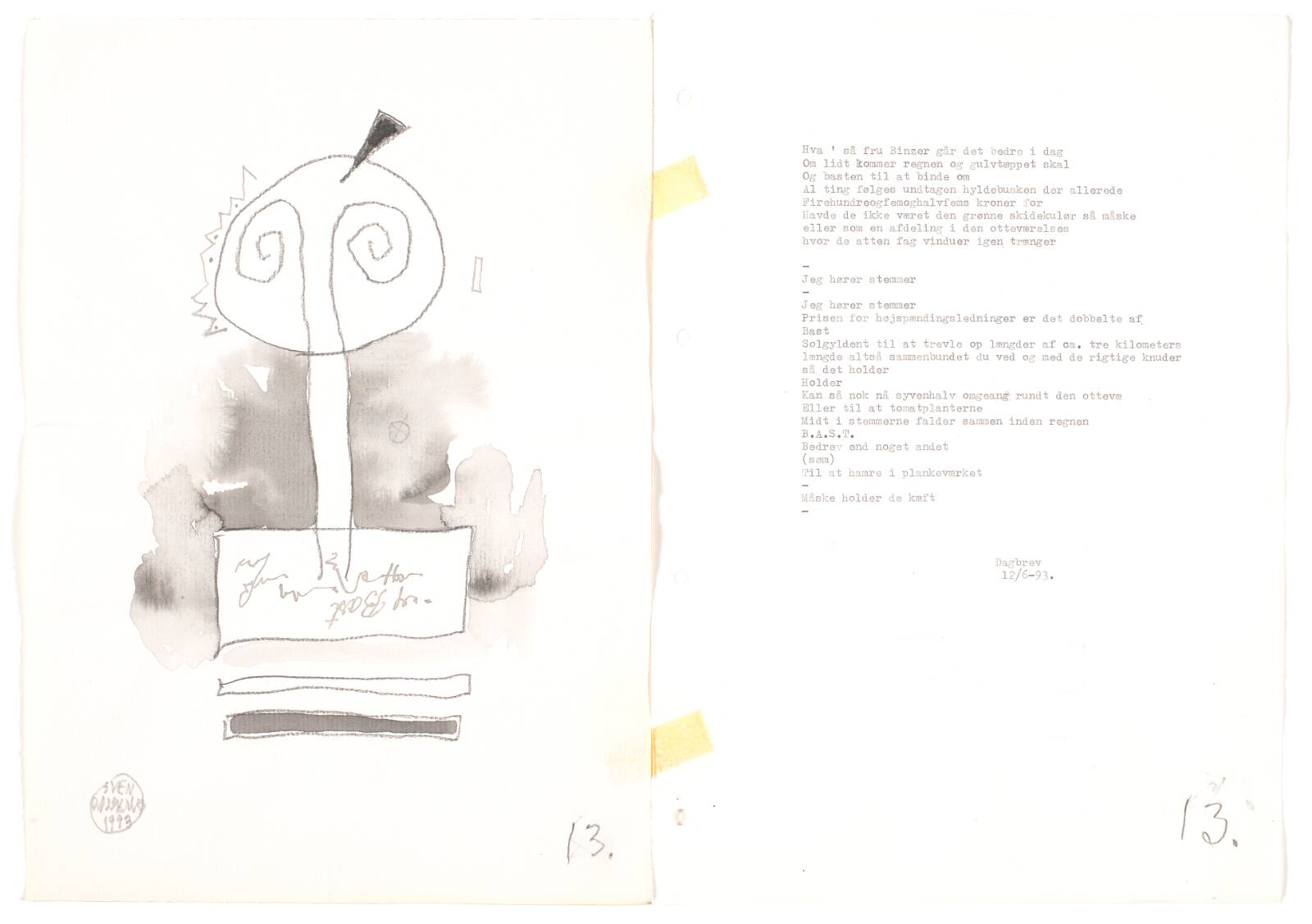 Femten dage, Sven Dalsgaard, 1993