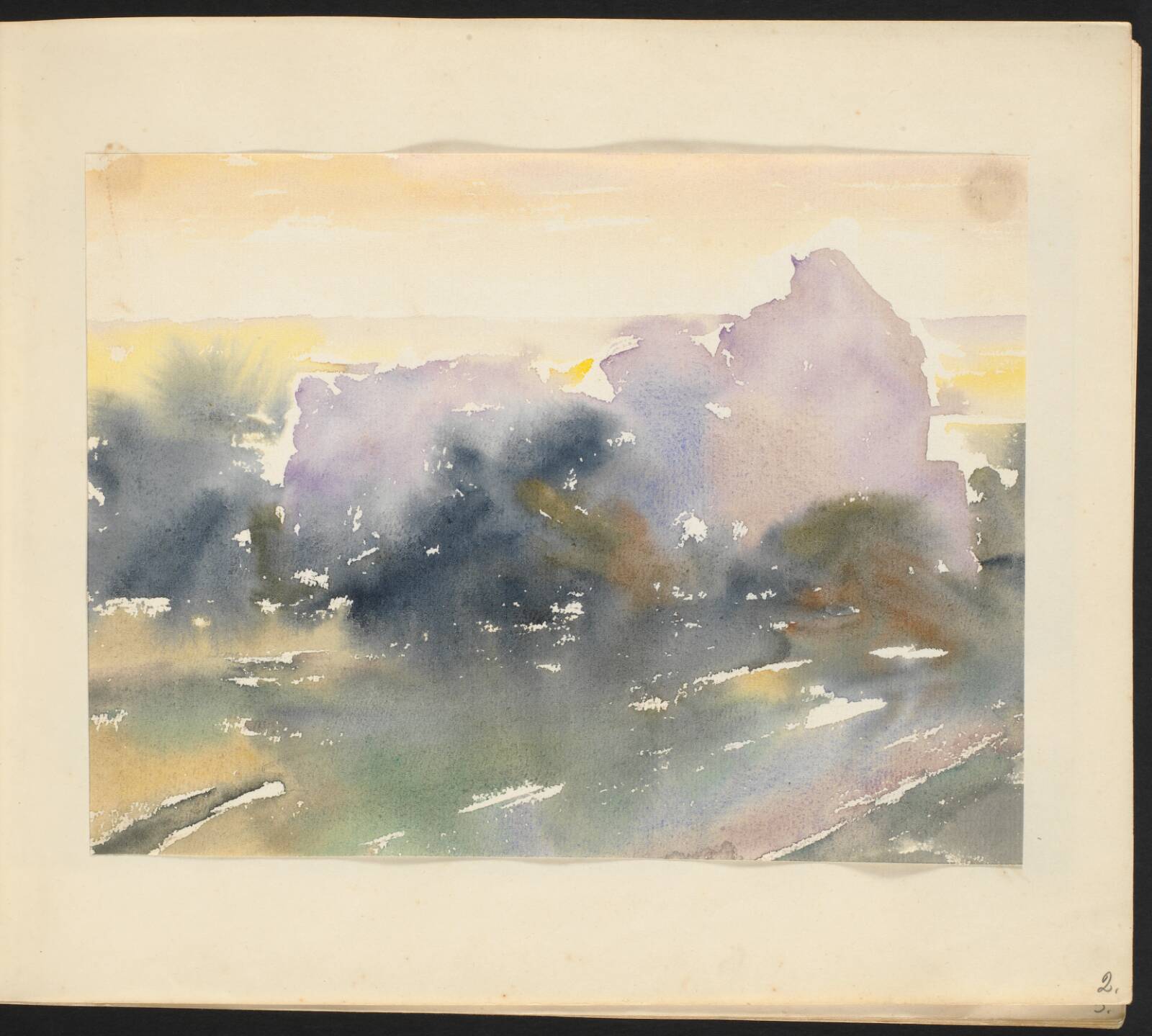 Landskab, Johannes Frederiksen, 1944