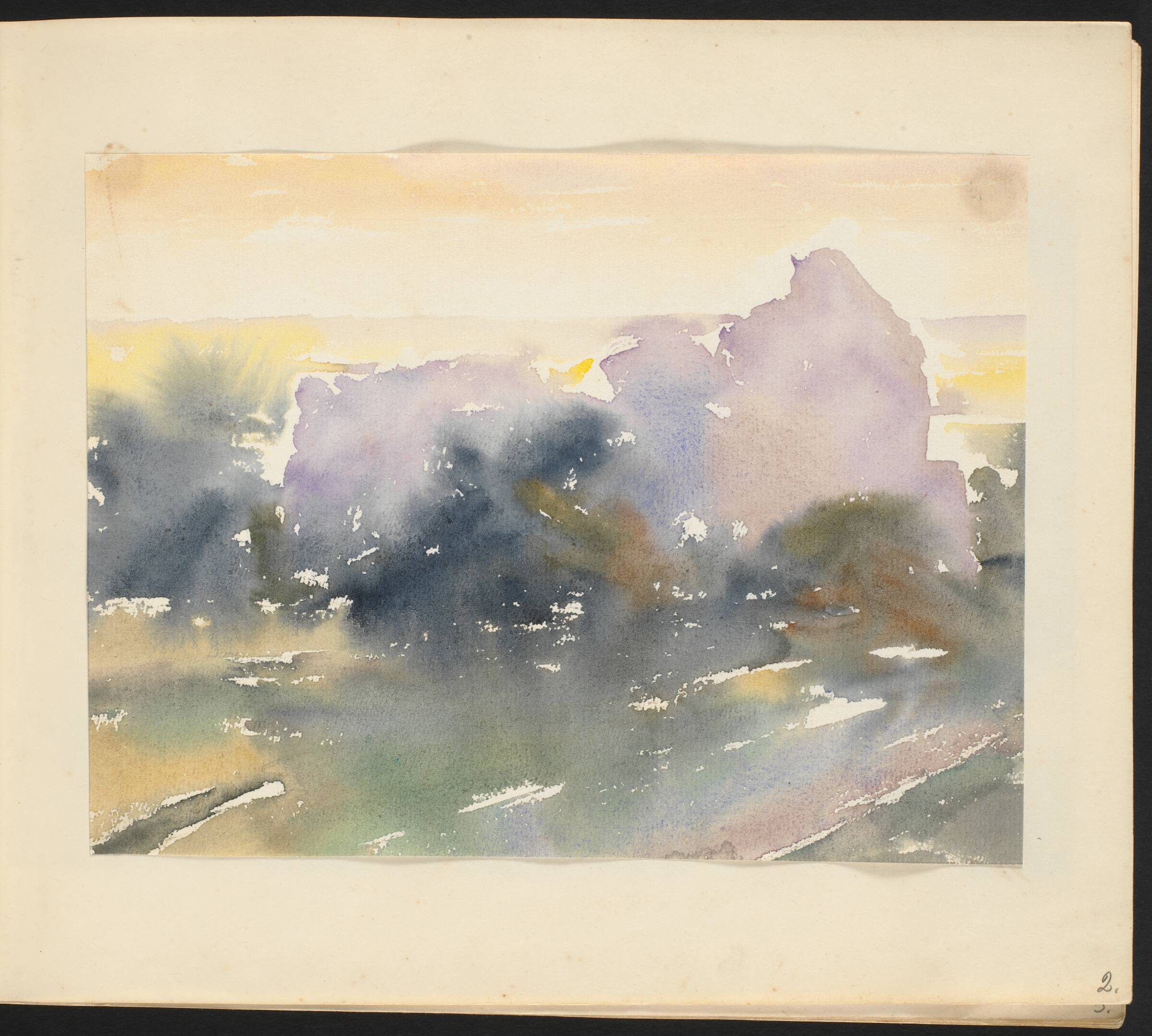 Landskab, Johannes Frederiksen, 1944