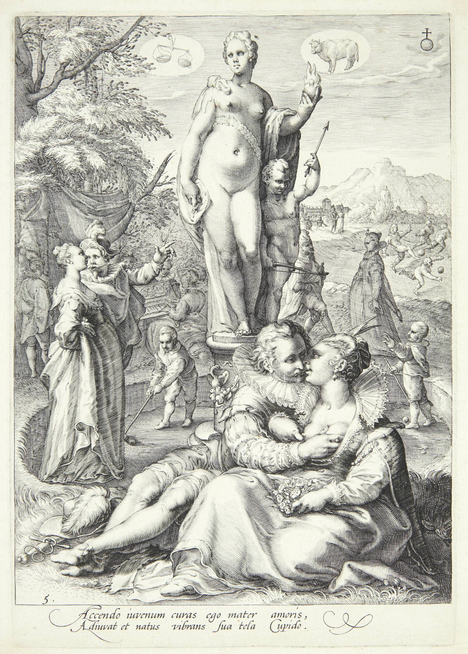Venus, Jan Saenredam, 1596