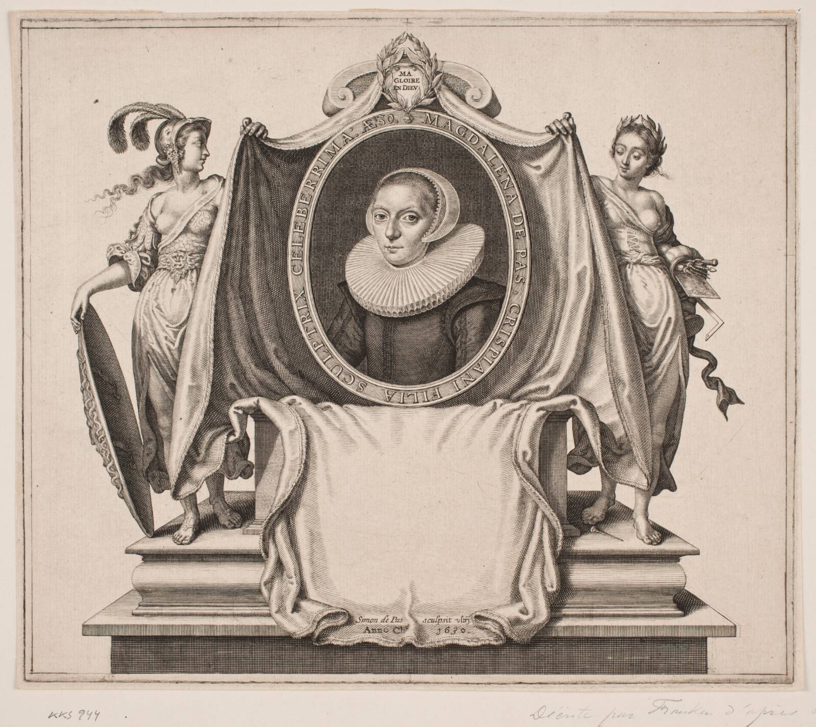 Magdalena van de Passe, Simon de Pas, 1630