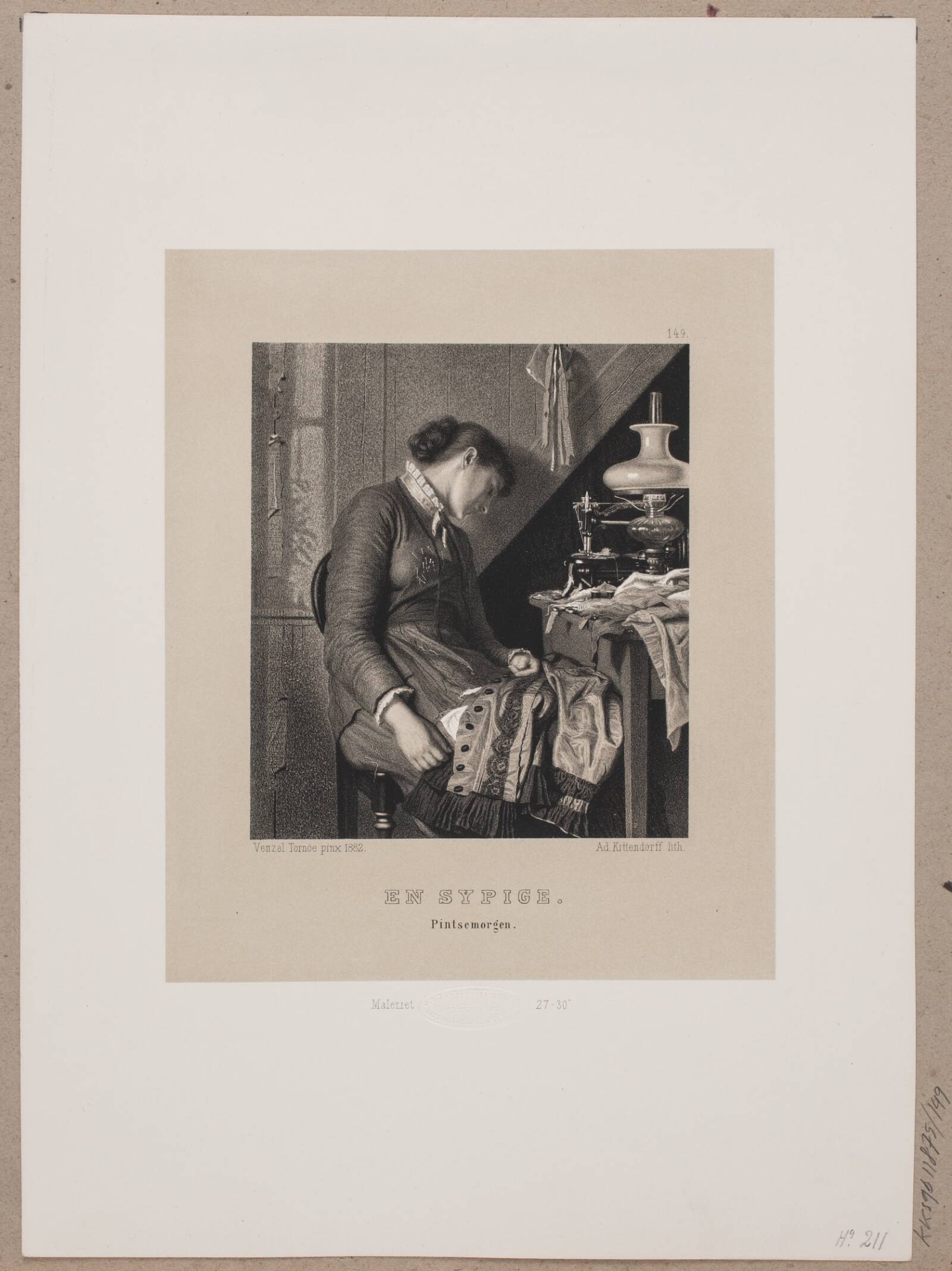 En sypige, Adolph Kittendorff, 1880-1889