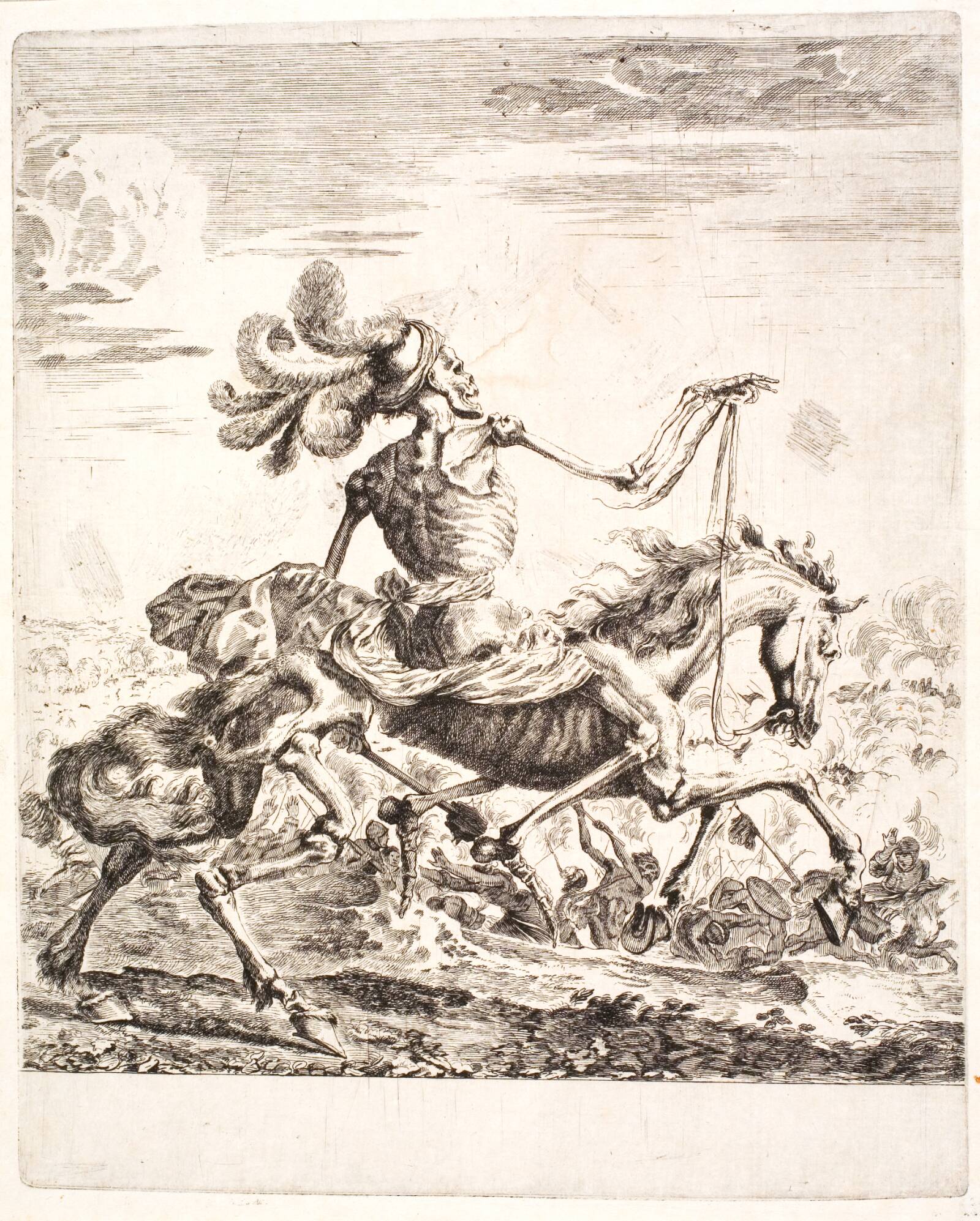 Døden på slagmarken, Ubekendt, 1646-1700