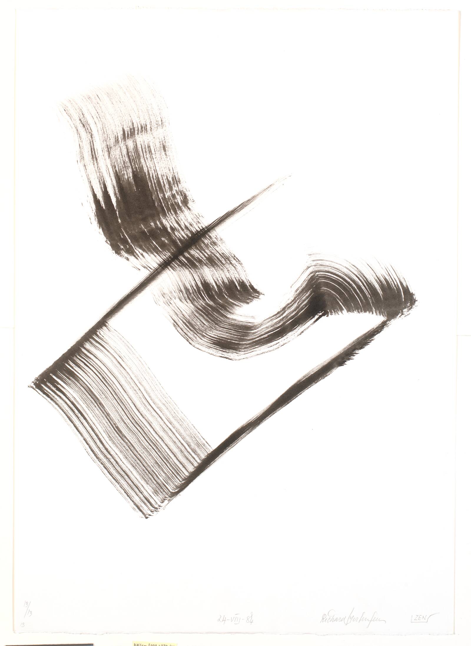 "Enstase", Richard Mortensen, 1984