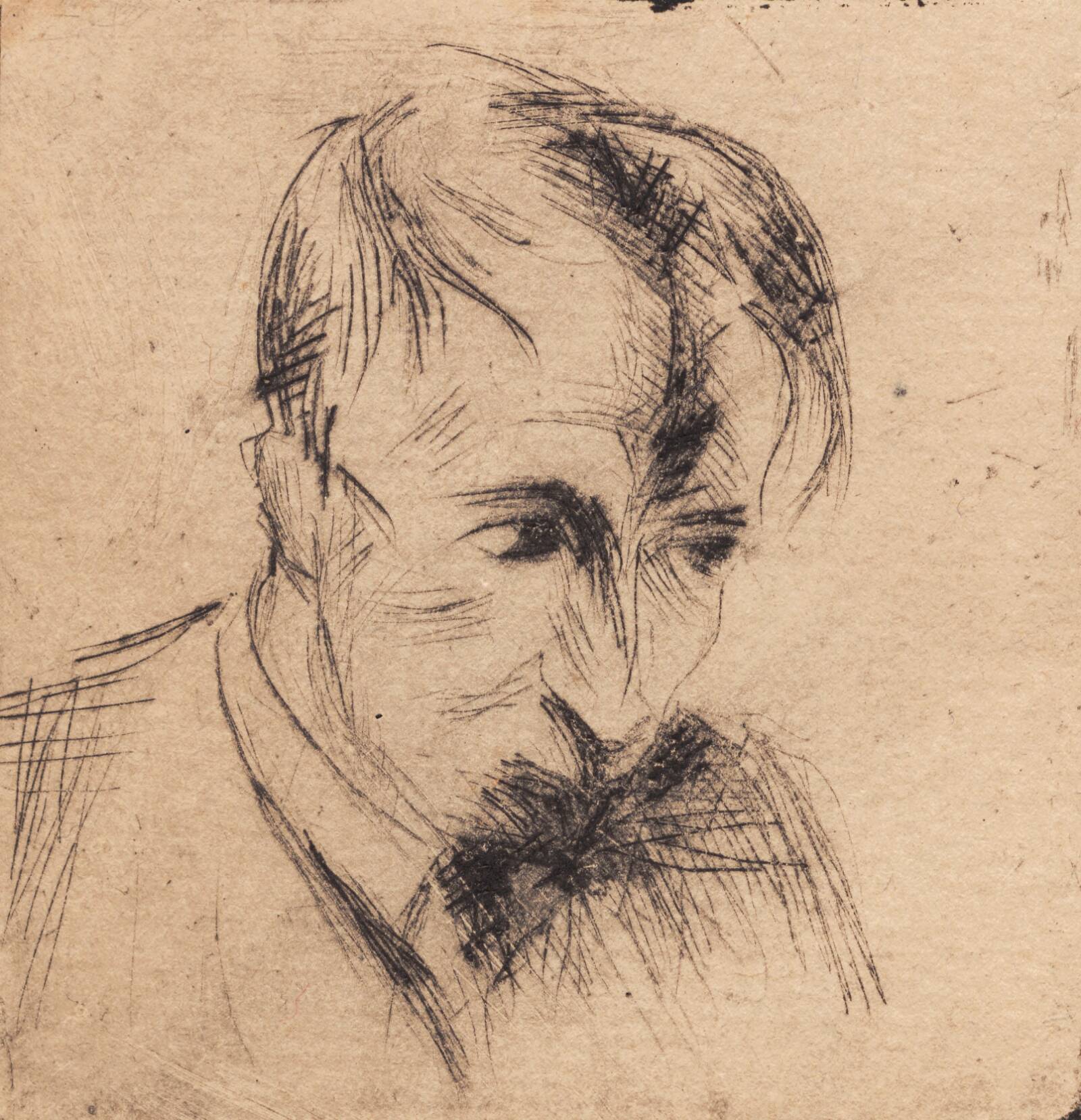 Portræt af Kaj Eistrup, Alfred Simonsen, 1927-1929