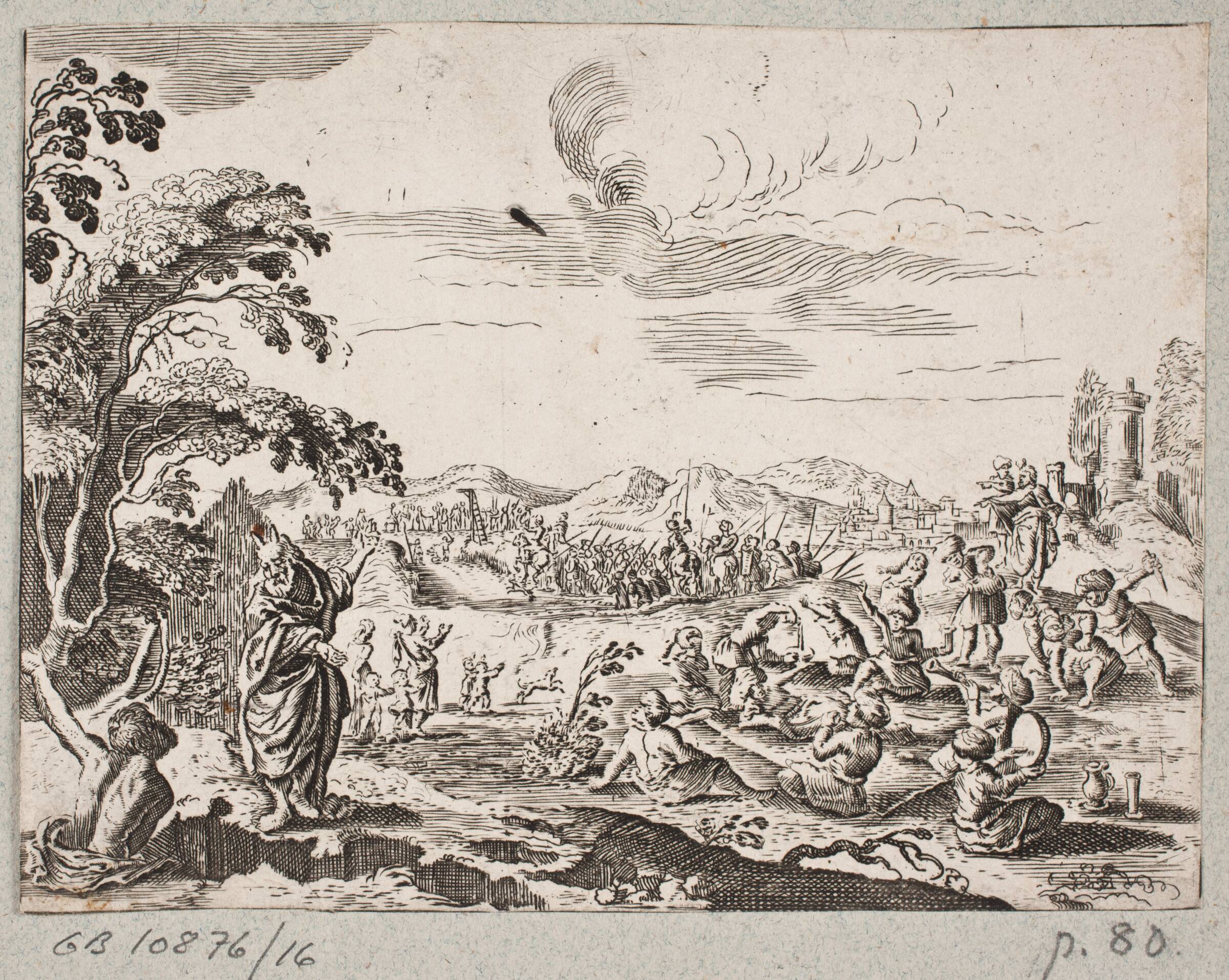 Illustration til Adam Olearius, “Persianischer Rosenthal von einem Sinnreichen Poeten Schich Saadi […]”, Schleswig 1660, J. Muller, 1645