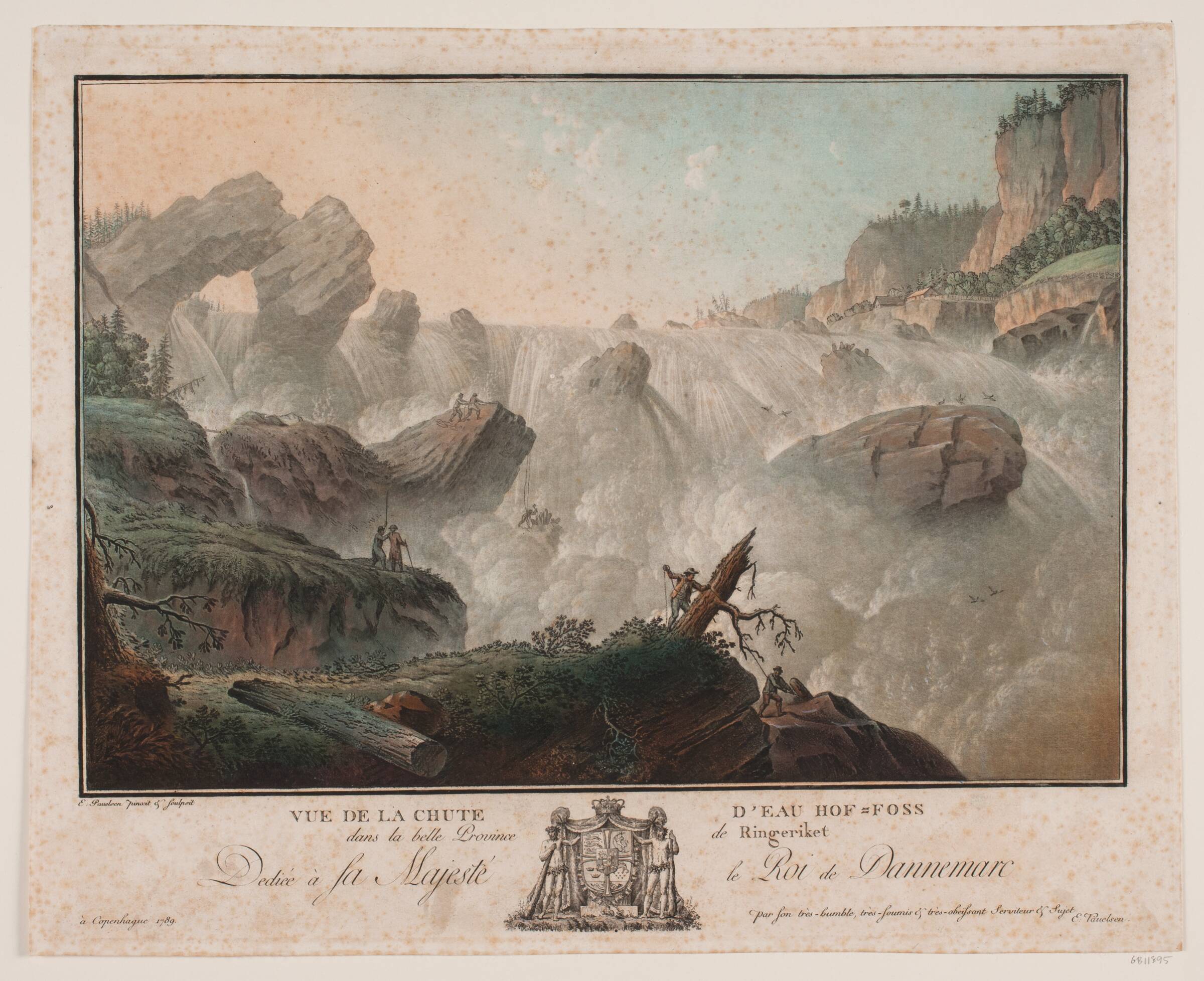 Hoffossen på Ringeriket, Erik Pauelsen, 1789