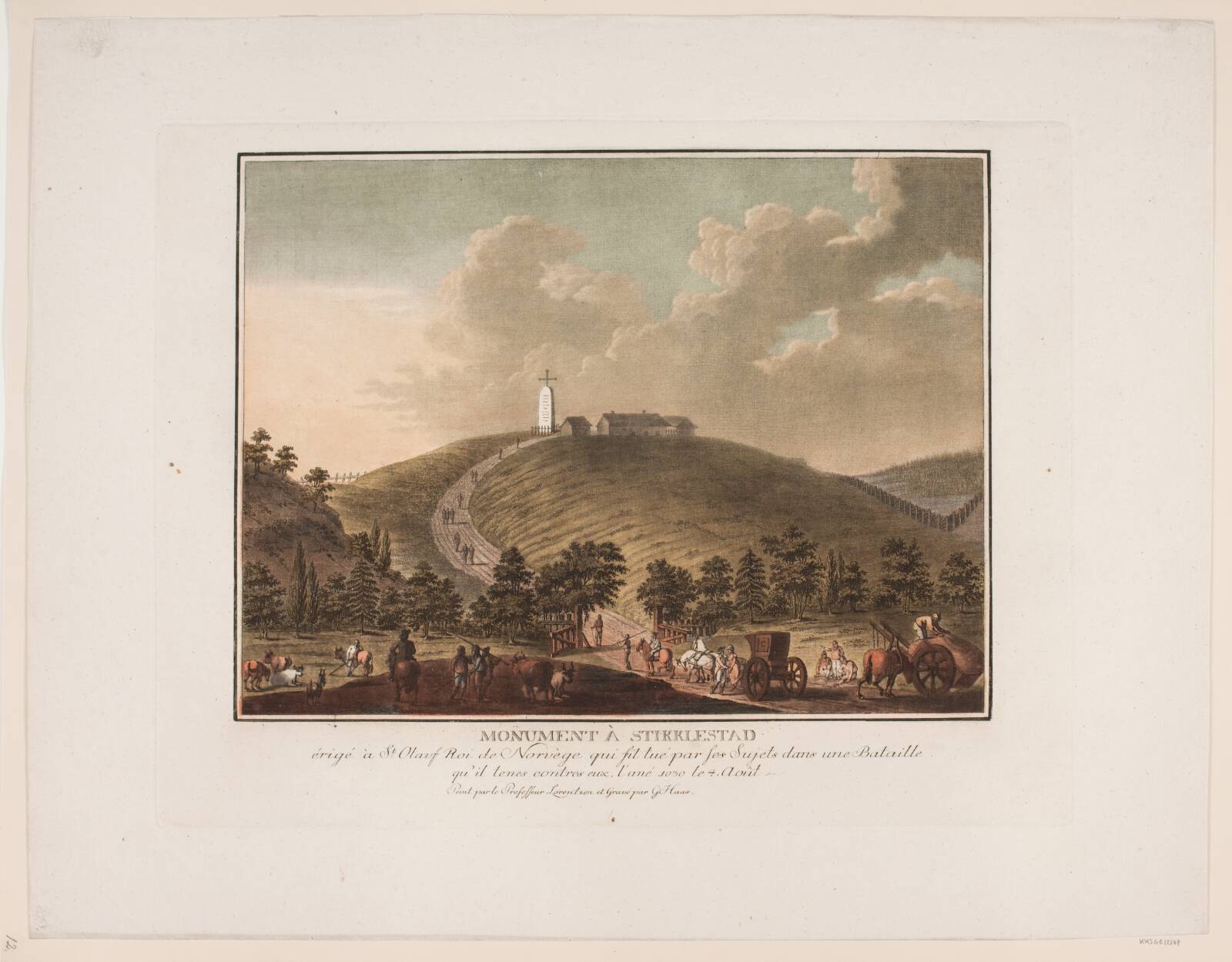Monument à Strikklestad, Georg Haas, 1788-1792