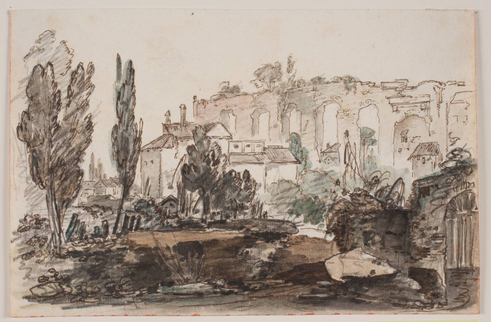 "Romersk" prospekt, Jens Petersen Lund, 1730-1793