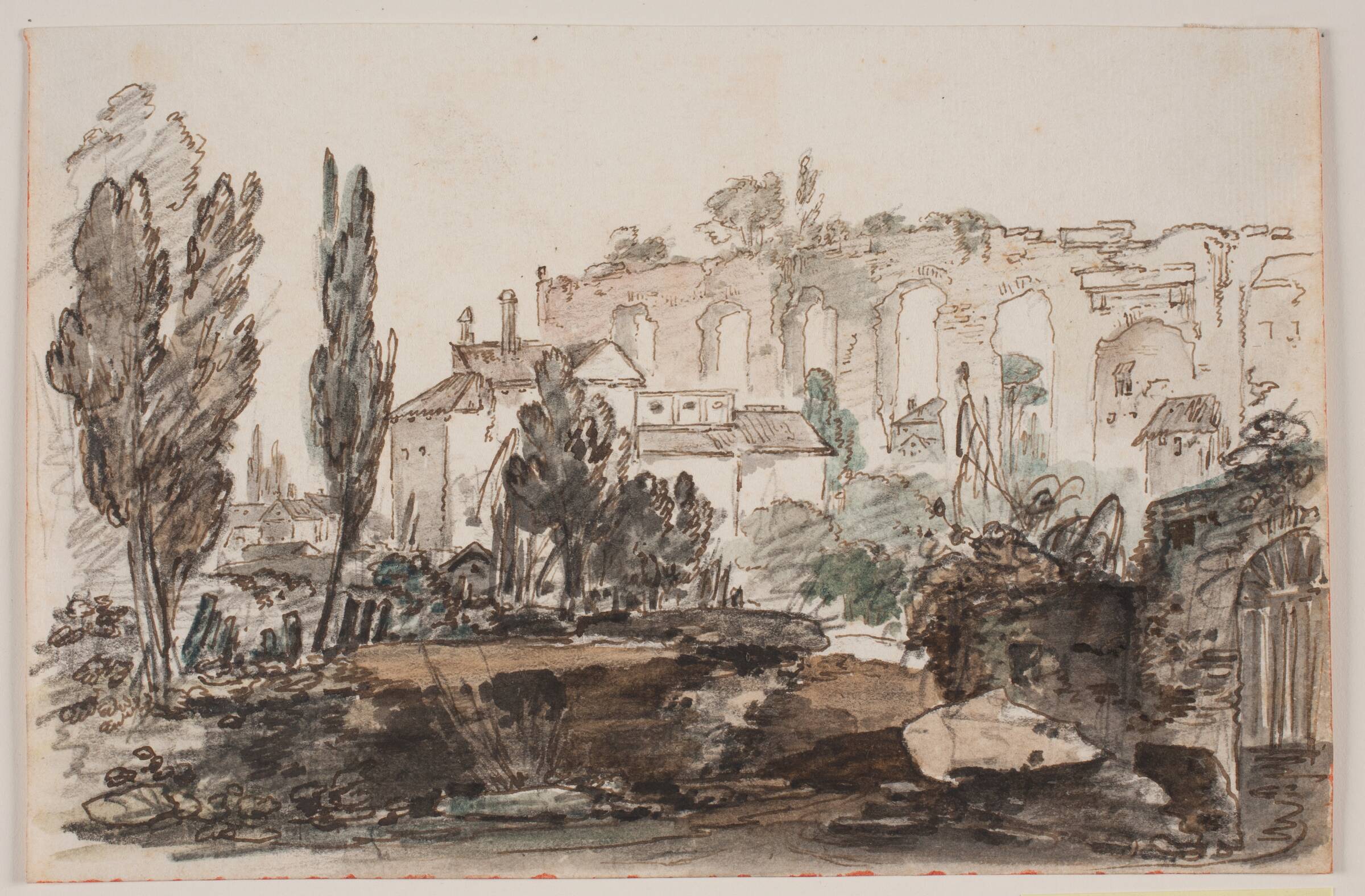 "Romersk" prospekt, Jens Petersen Lund, 1730-1793